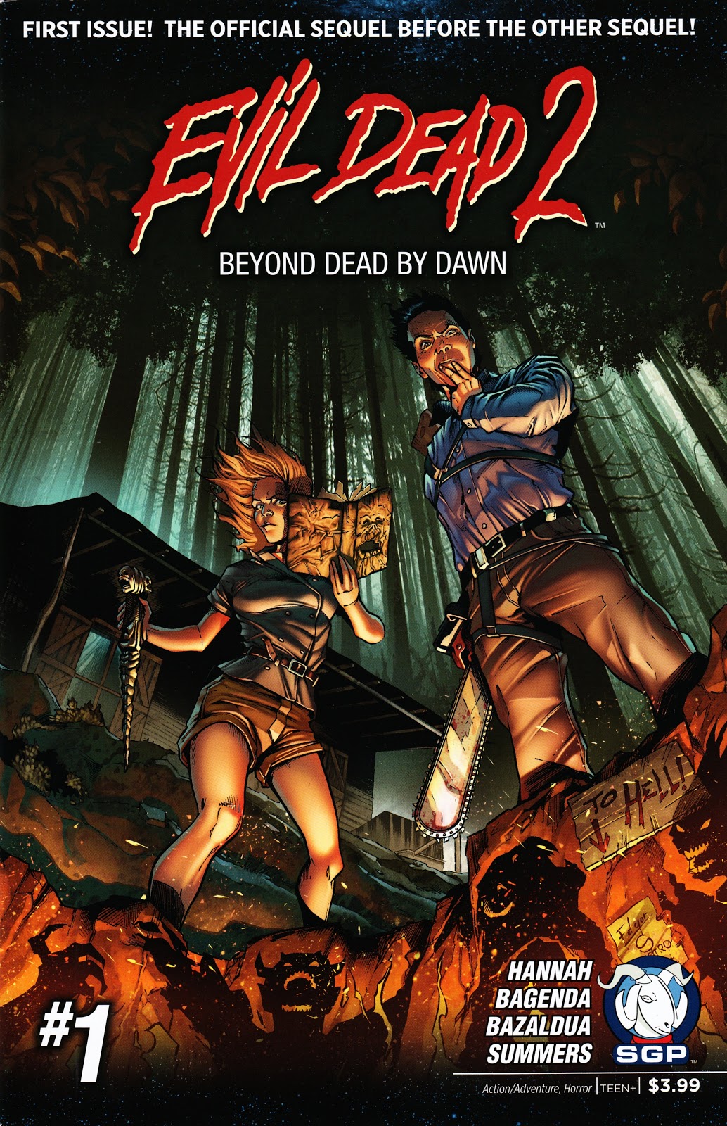 Evil Dead 2: Beyond Dead By Dawn issue 1 - Page 1