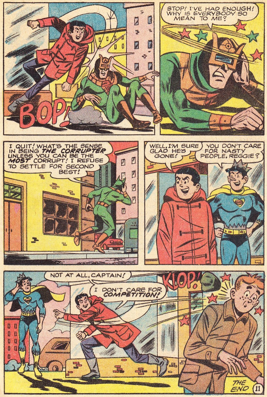 Read online Jughead As Captain Hero comic -  Issue #5 - 33