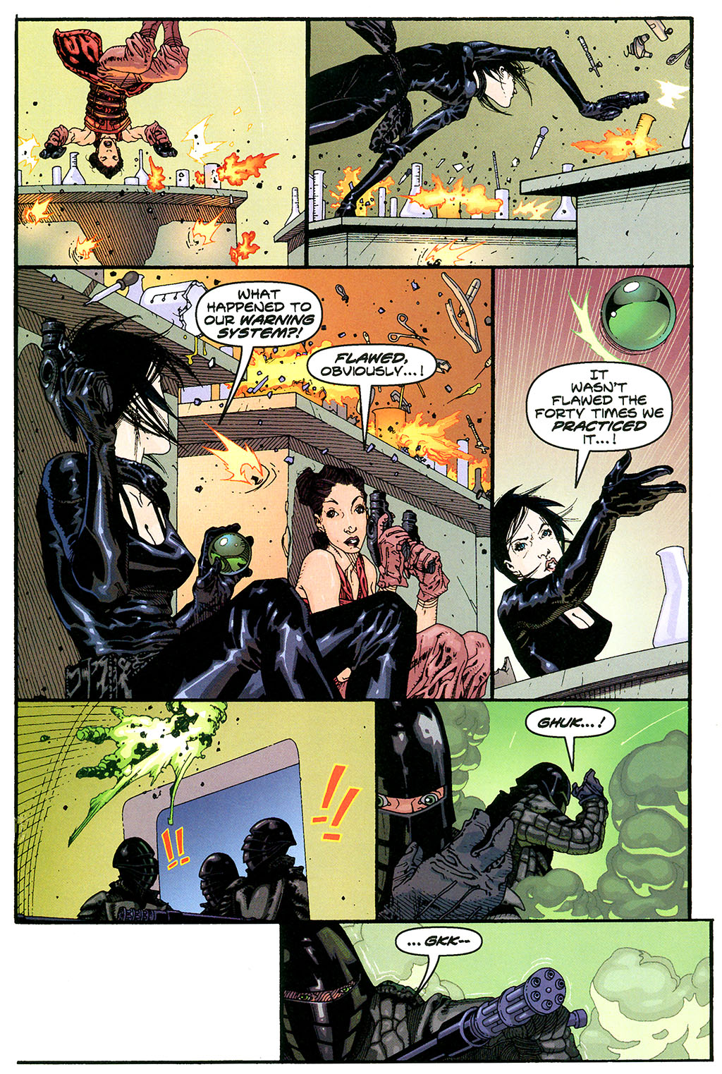 Read online Aeon Flux comic -  Issue #3 - 16