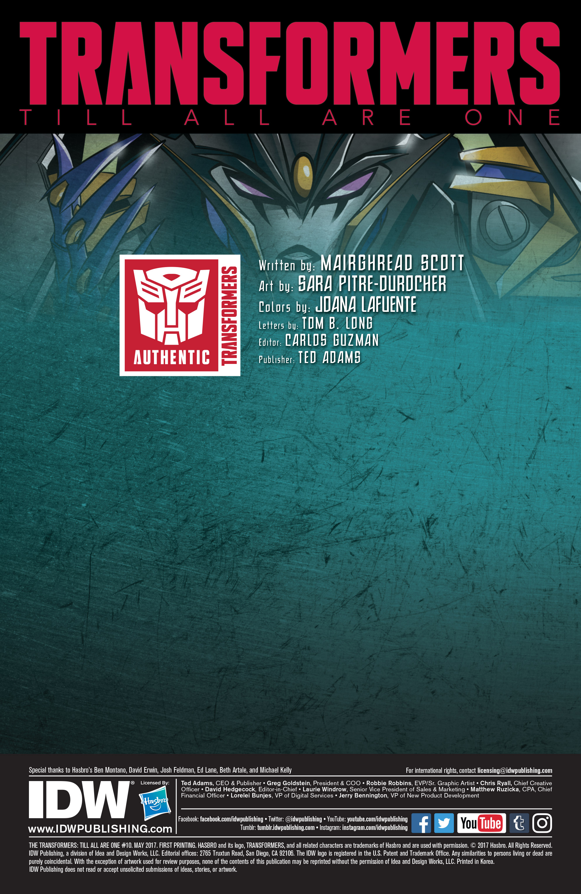 Read online Transformers: Till All Are One comic -  Issue #10 - 2