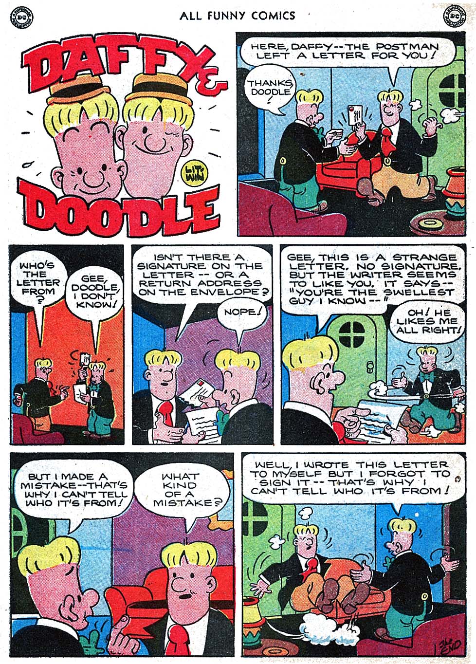 Read online All Funny Comics comic -  Issue #13 - 50