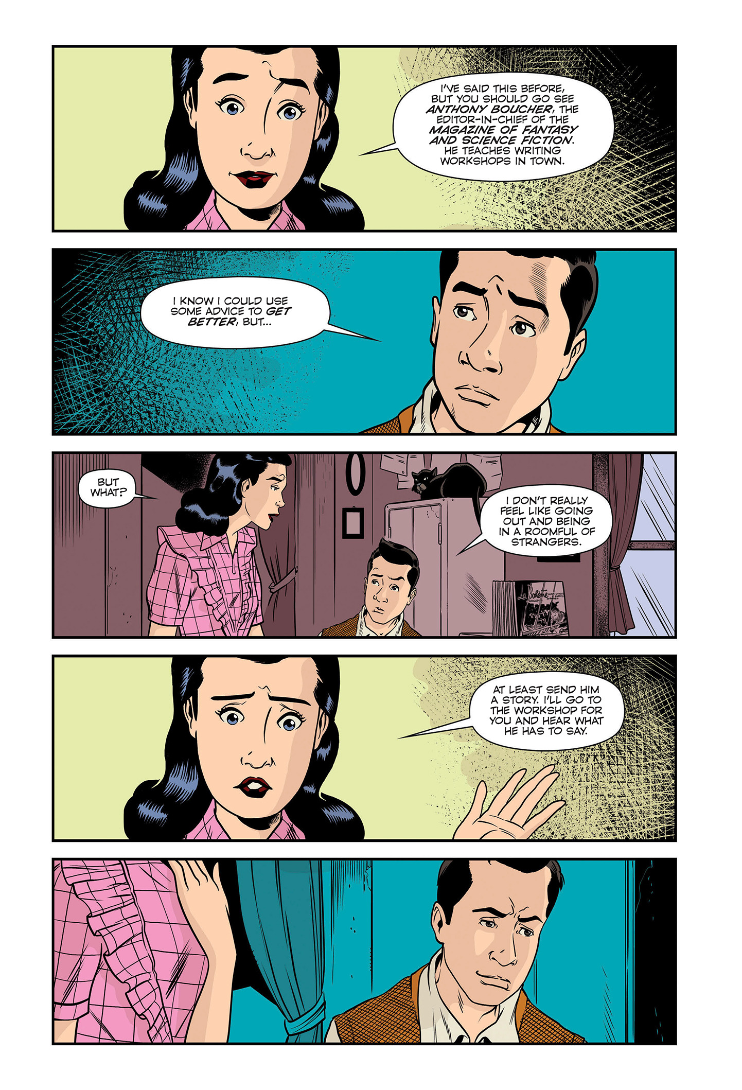 Read online Philip K. Dick: A Comics Biography comic -  Issue # TPB - 34