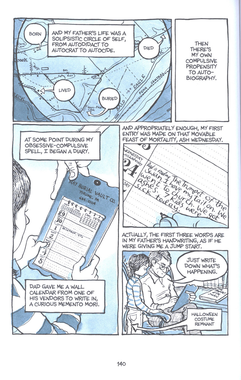 Read online Fun Home: A Family Tragicomic comic -  Issue # TPB - 146