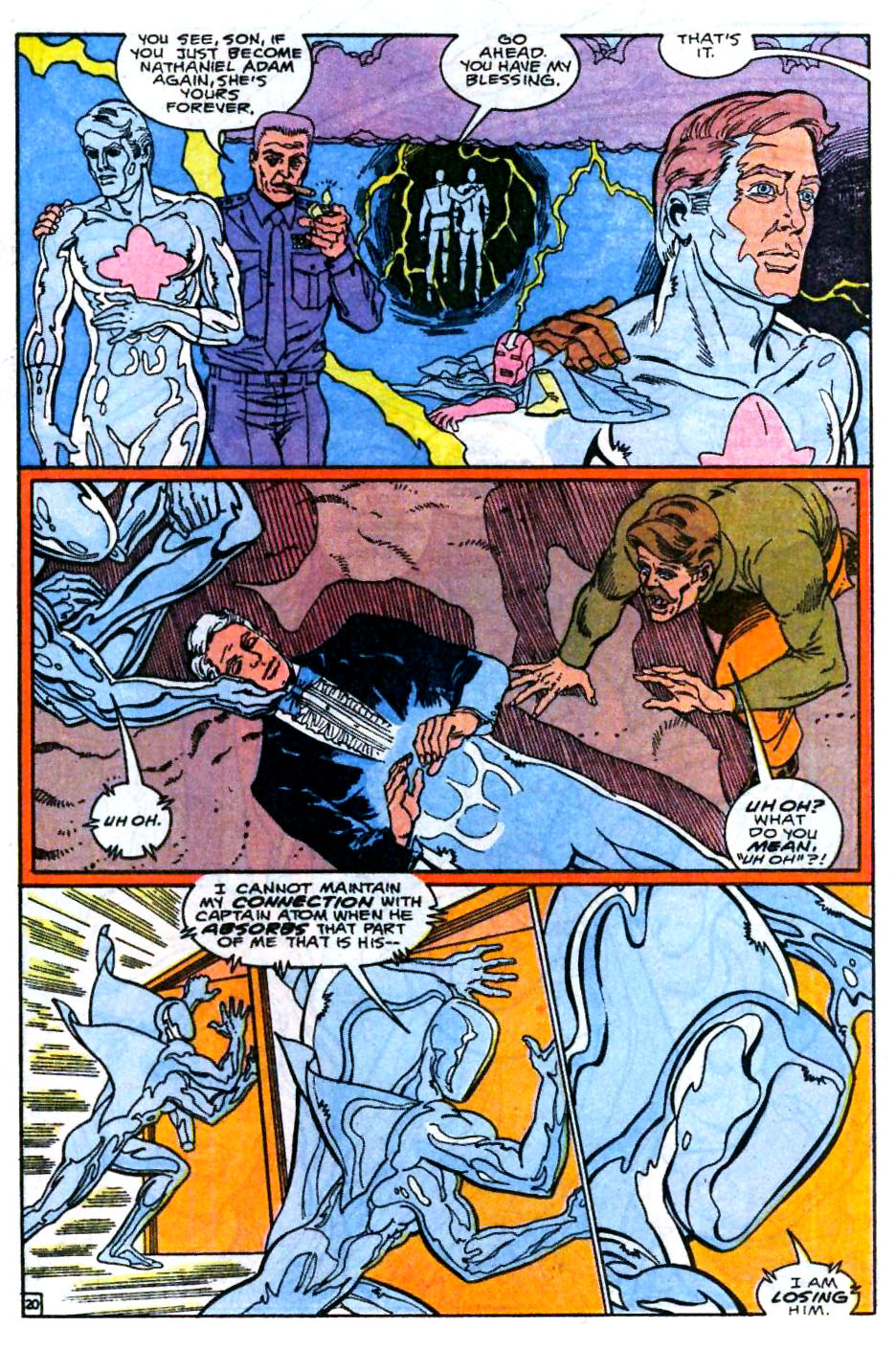 Read online Captain Atom (1987) comic -  Issue #41 - 21