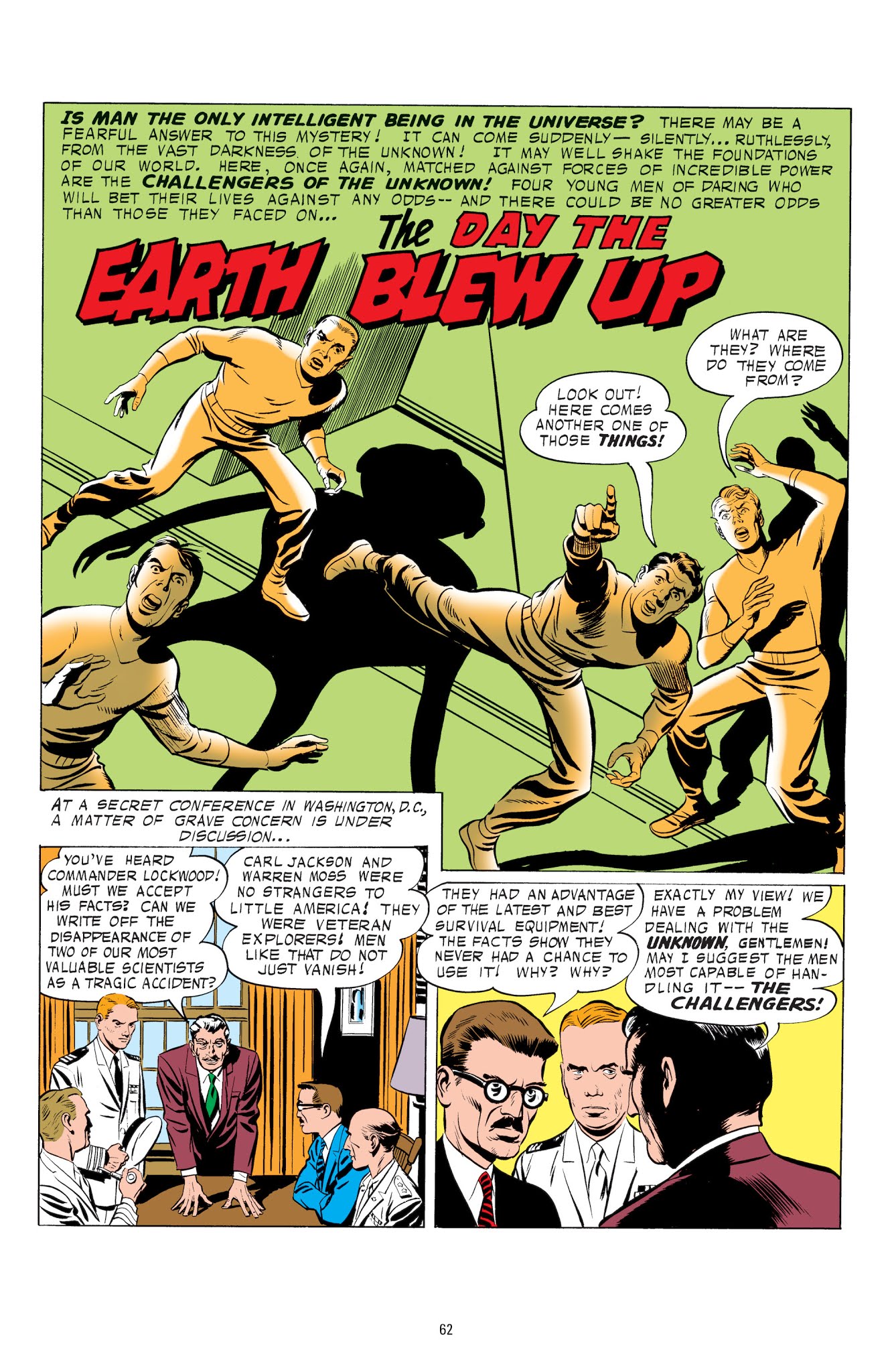 Read online Challengers of the Unknown by Jack Kirby comic -  Issue # TPB (Part 1) - 62