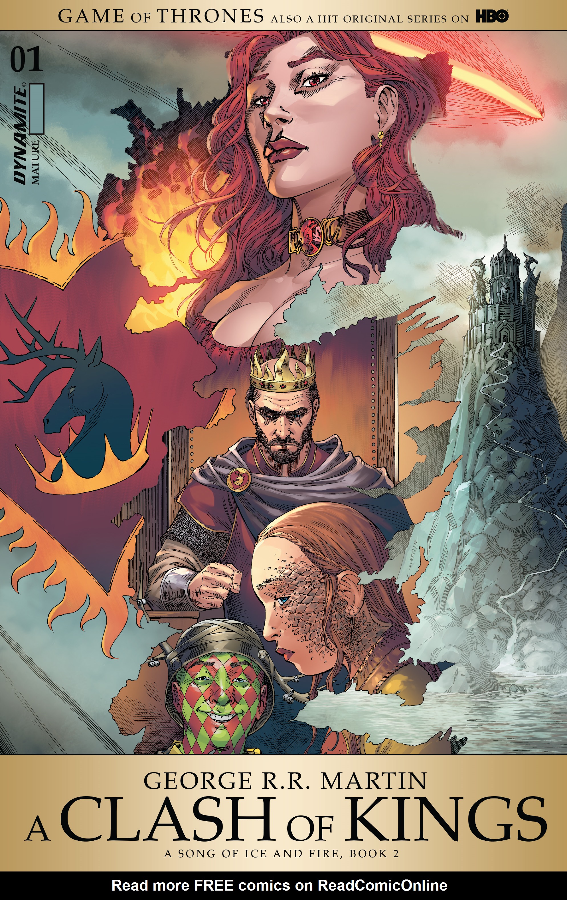 Read online A Clash of Kings comic -  Issue #1 - 1