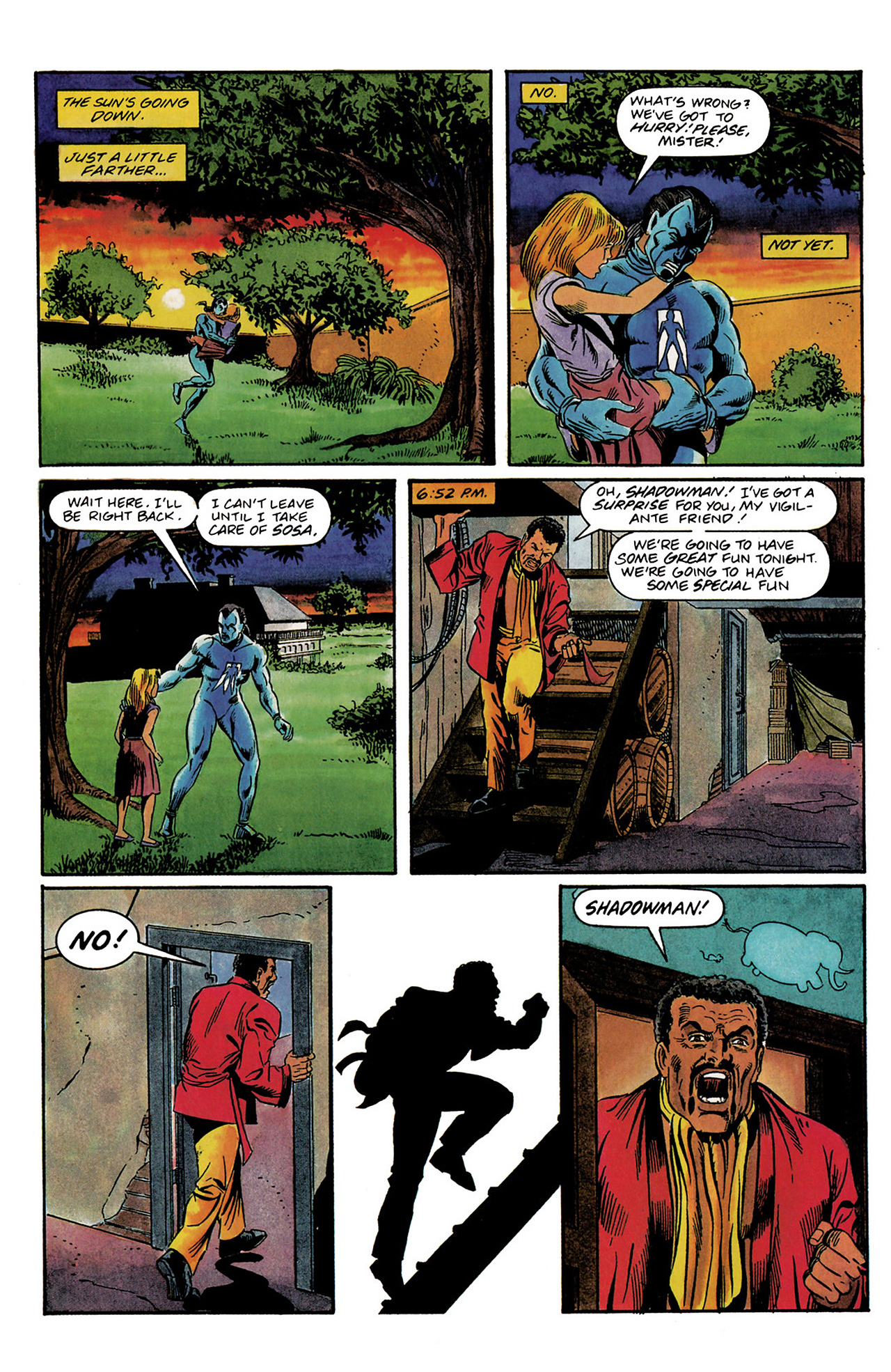 Read online Shadowman (1992) comic -  Issue #3 - 19