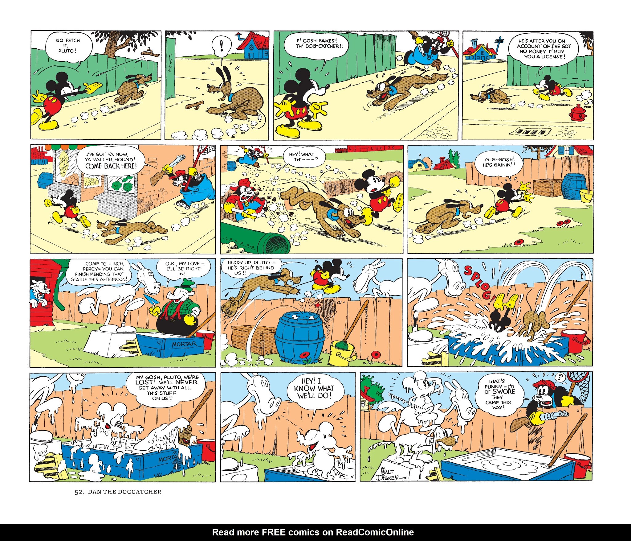 Read online Walt Disney's Mickey Mouse Color Sundays comic -  Issue # TPB 1 (Part 1) - 52