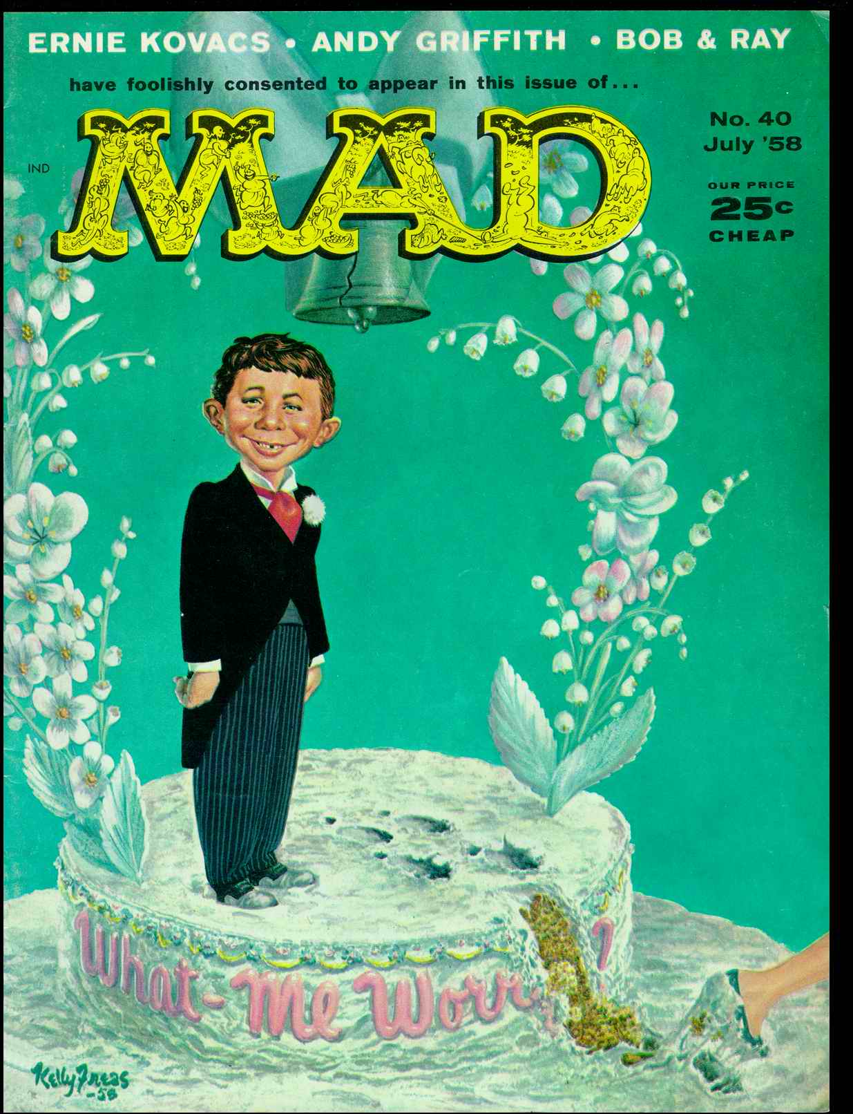 Read online MAD comic -  Issue #40 - 1