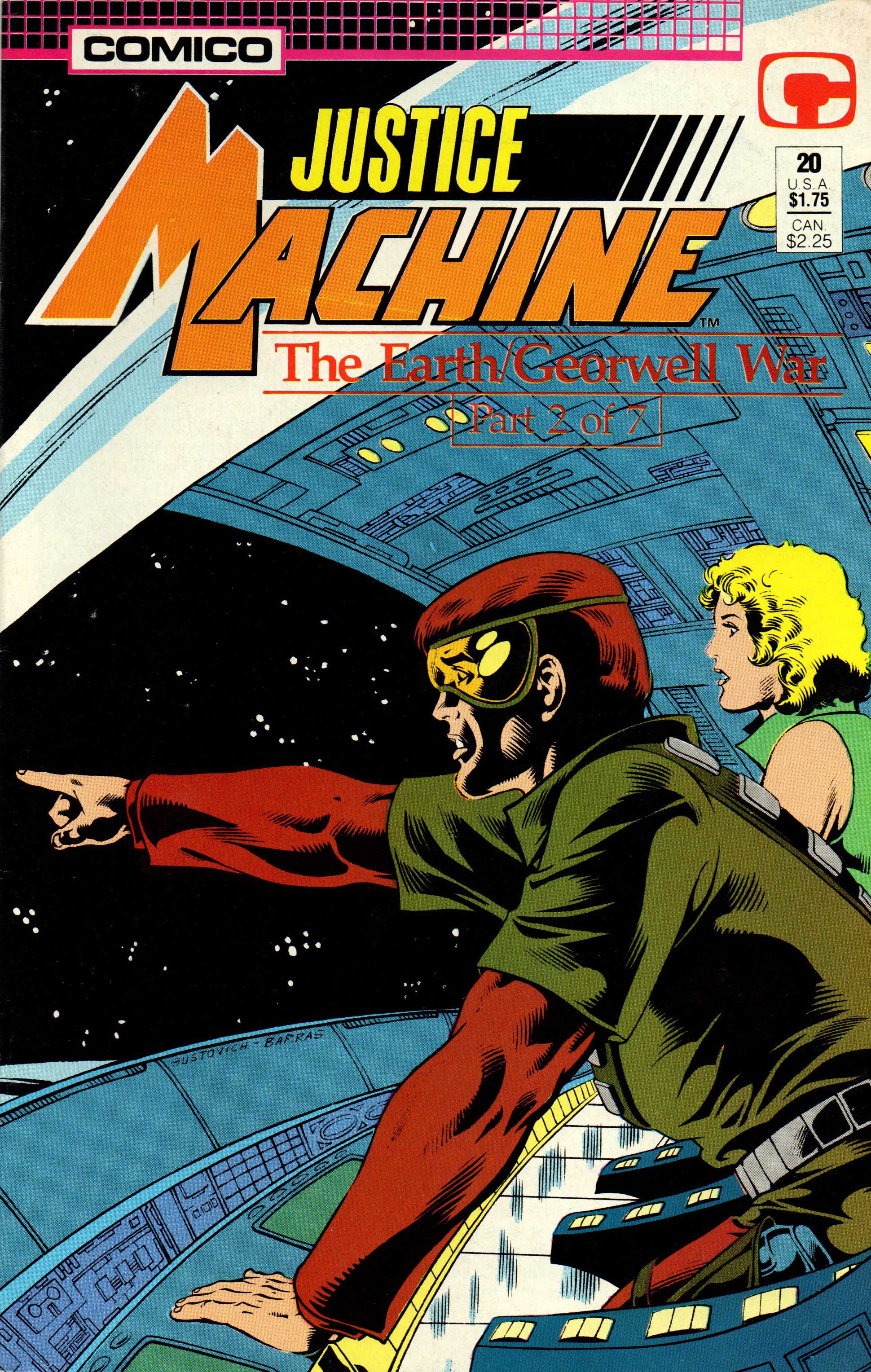Read online Justice Machine comic -  Issue #20 - 1