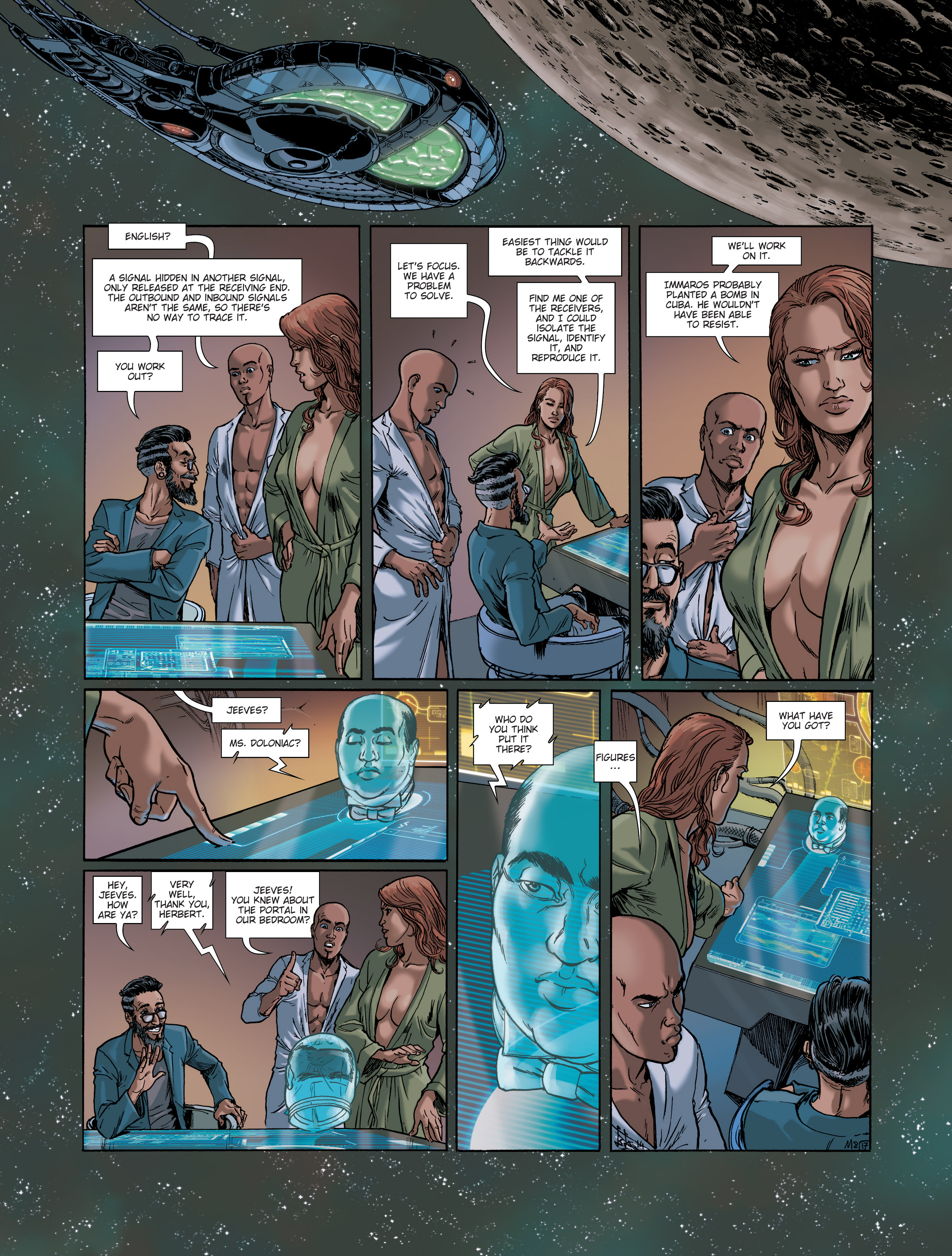 Read online Morea comic -  Issue #8 - 19
