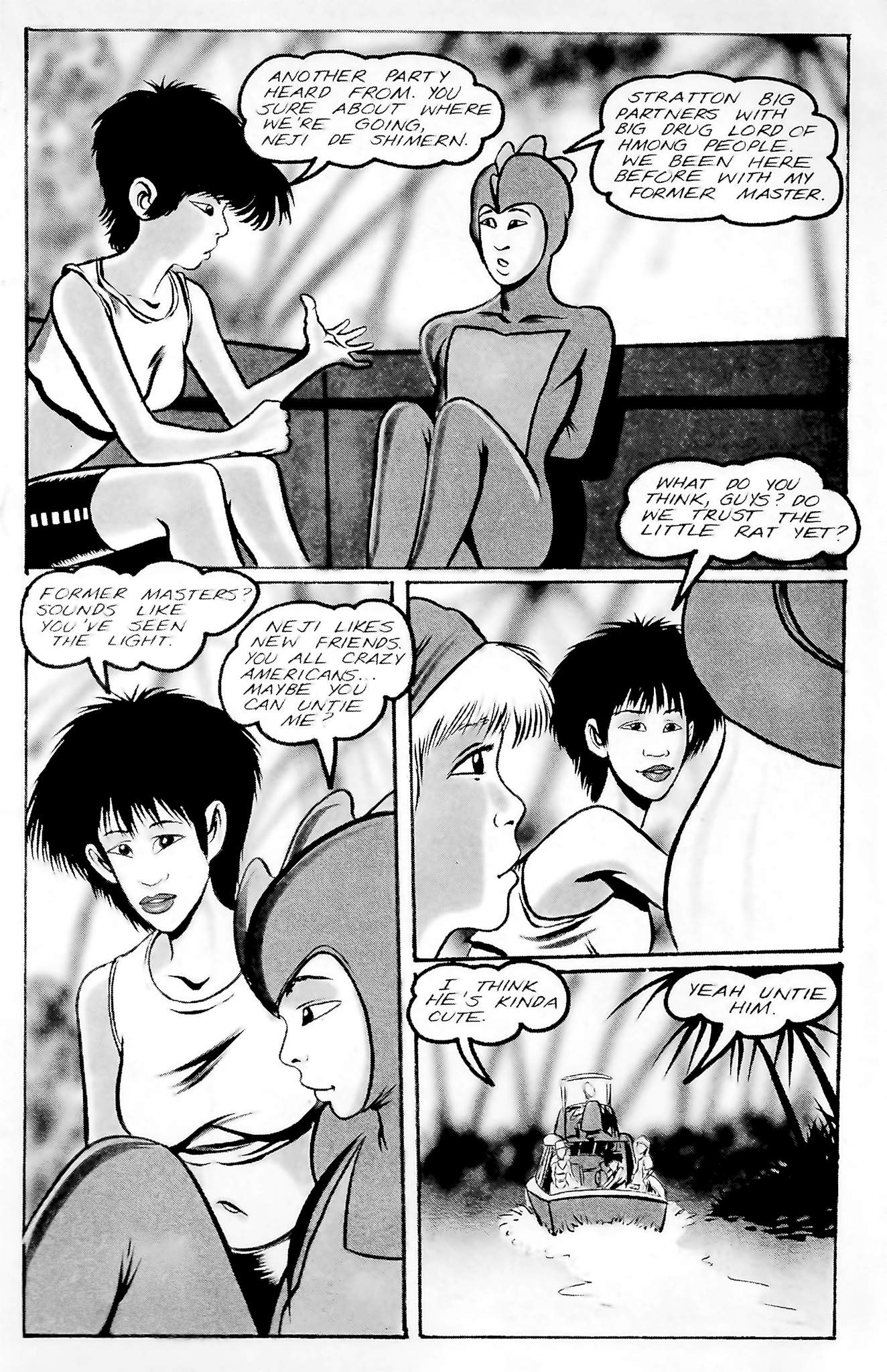 Read online Leather & Lace (1989) comic -  Issue #4 - 6