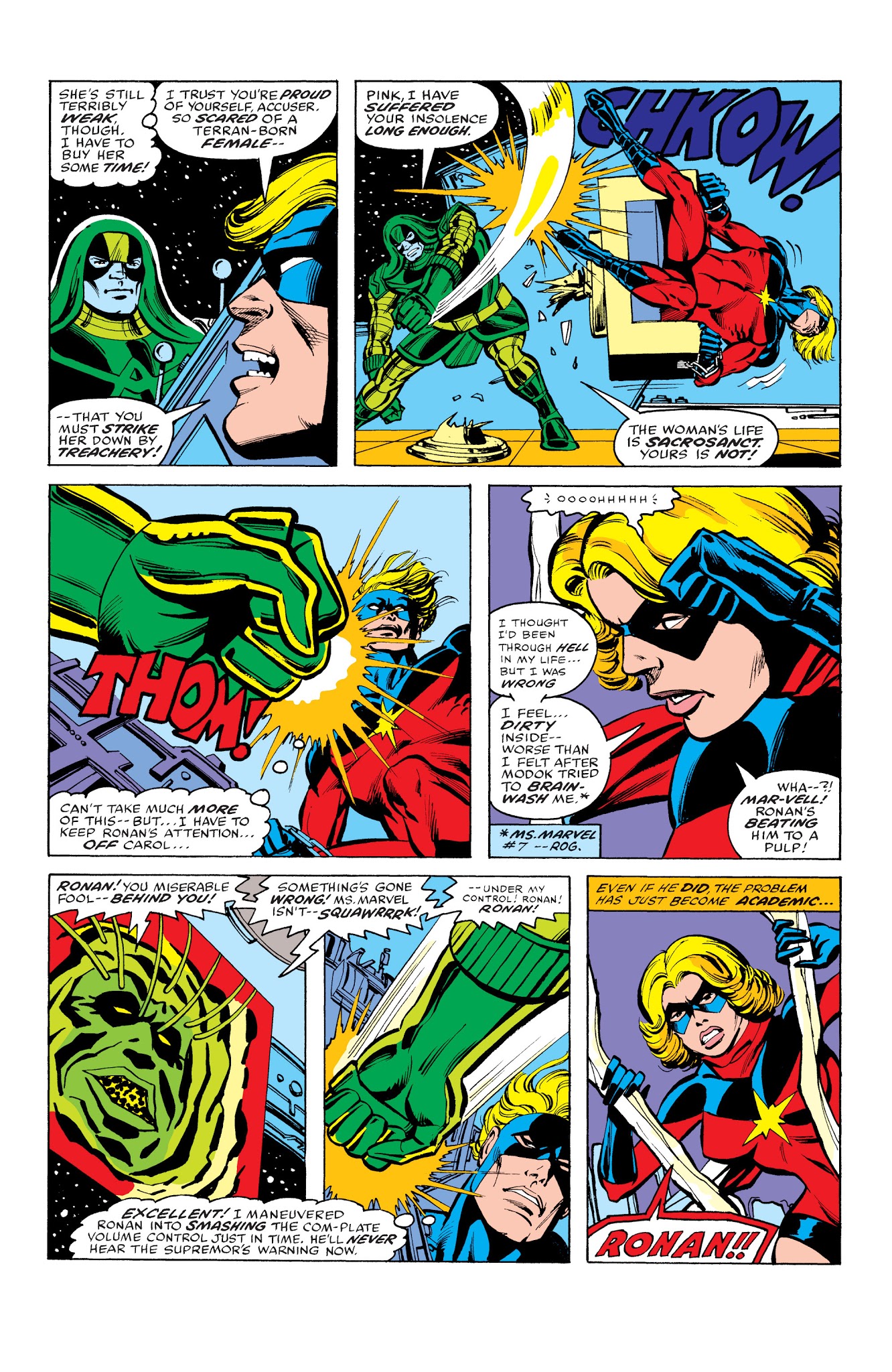 Read online Marvel Masterworks: Ms. Marvel comic -  Issue # TPB 2 - 94