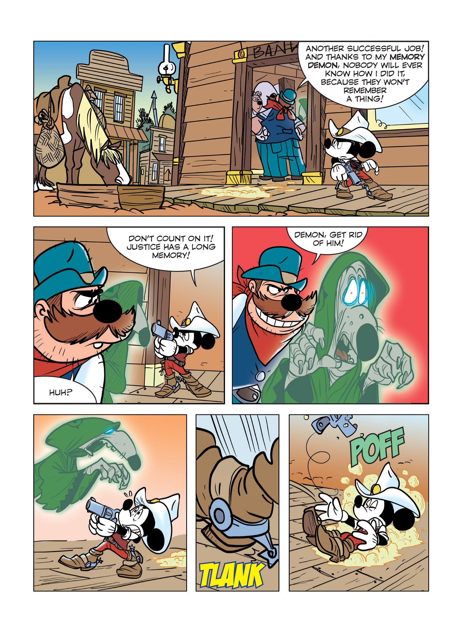 Read online Weird West Mickey: The Trick of Memory Lost comic -  Issue # Full - 13
