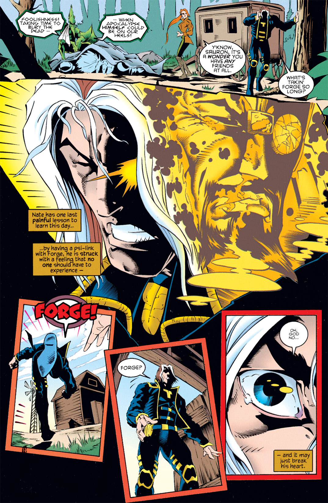 Read online X-Men: The Complete Age of Apocalypse Epic comic -  Issue # TPB 3 - 292