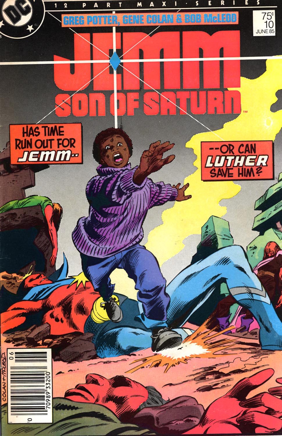 Read online Jemm, Son of Saturn comic -  Issue #10 - 1