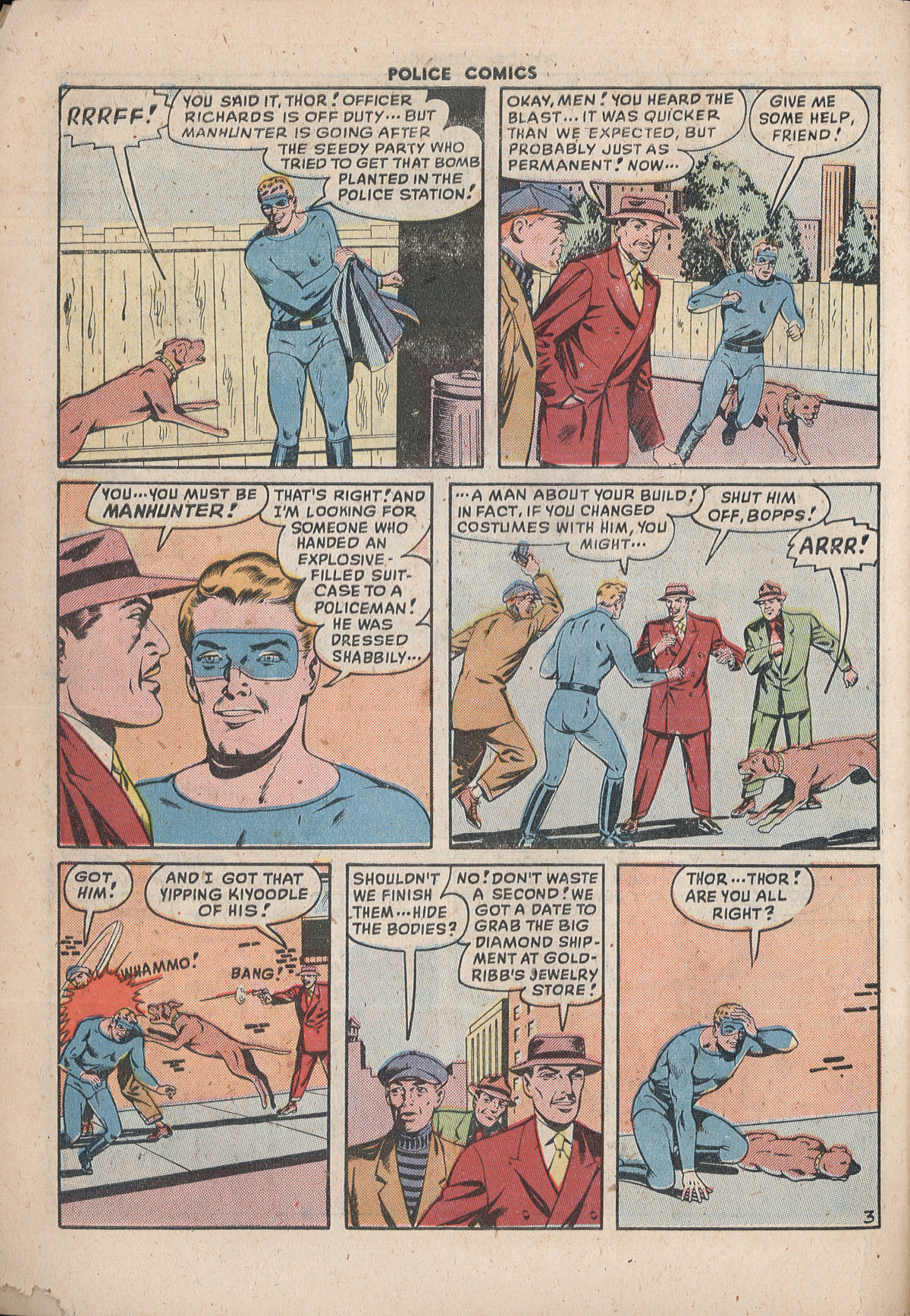 Read online Police Comics comic -  Issue #95 - 30