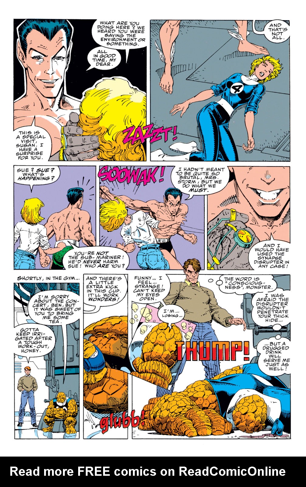 Read online Fantastic Four (1961) comic -  Issue #347 - 9