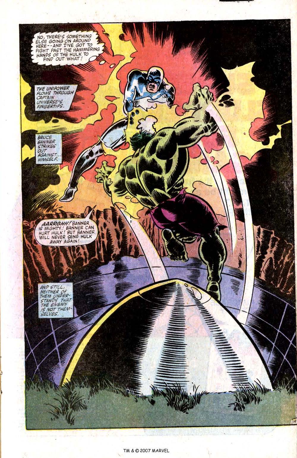 Read online The Incredible Hulk (1968) comic -  Issue # _Annual 1981 - 25