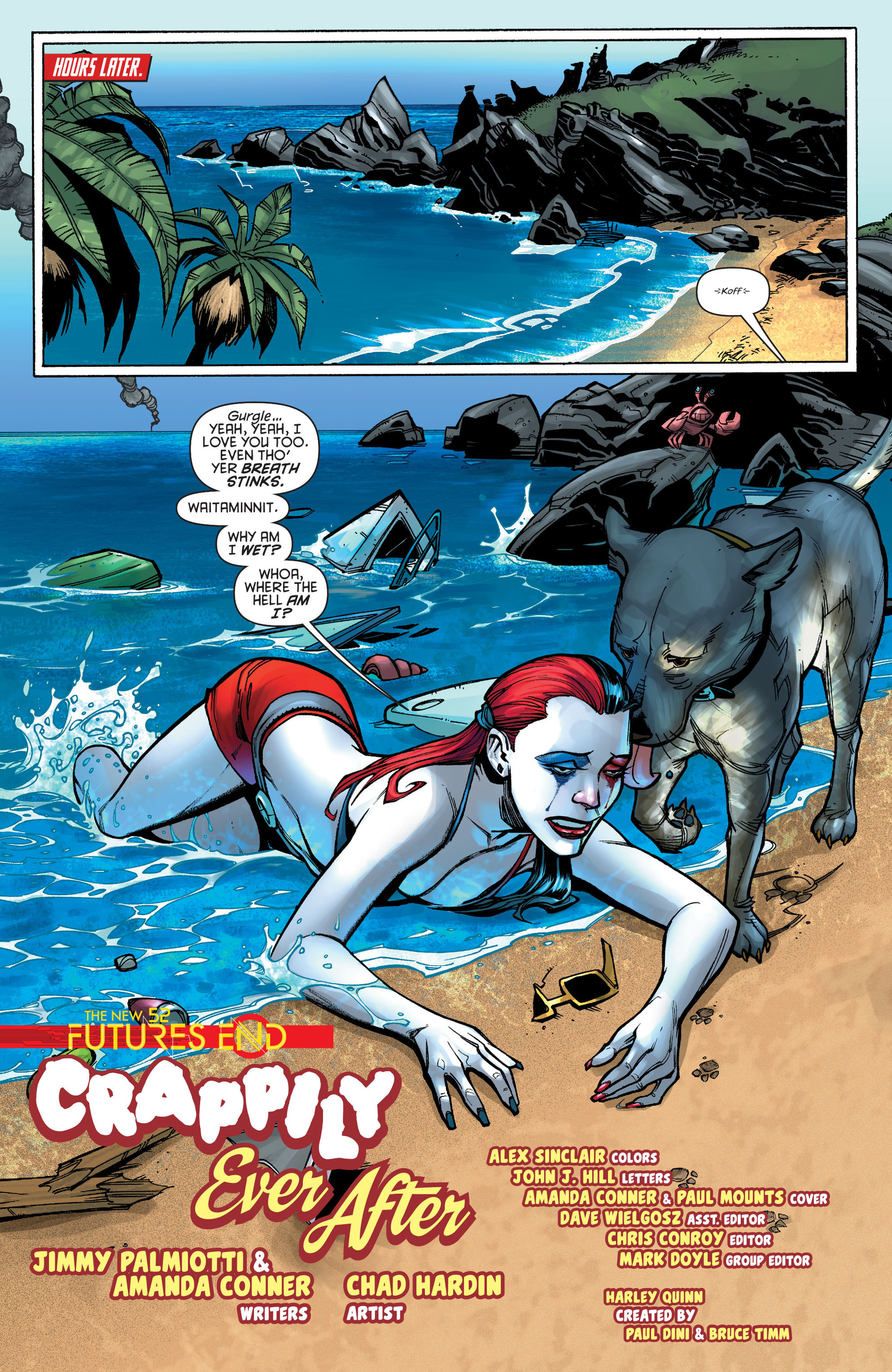 Read online Harley Quinn: Futures End comic -  Issue # Full - 3