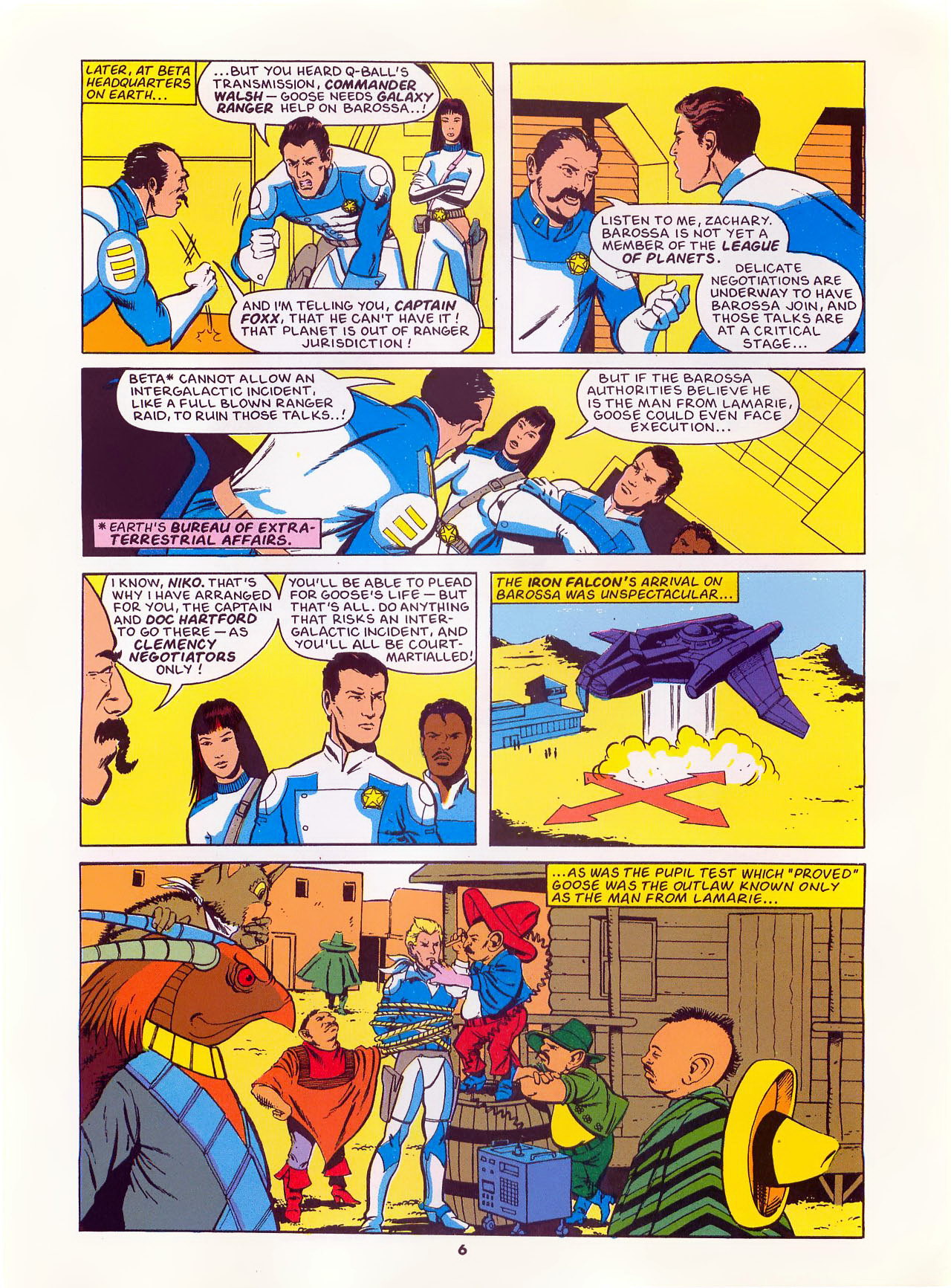 Read online Adventures of the Galaxy Rangers comic -  Issue #2 - 6