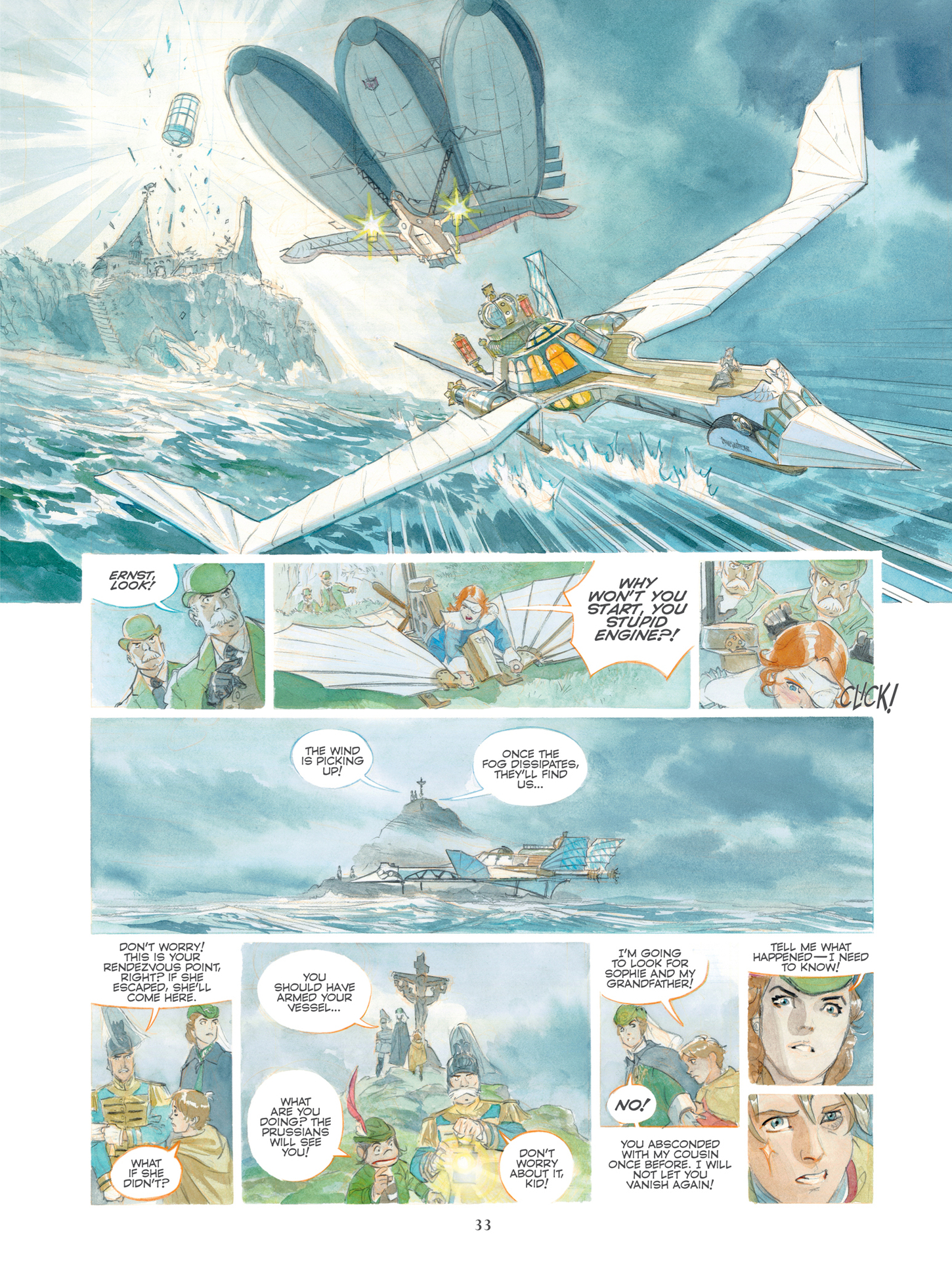 Read online Castle In the Stars: The Space Race of 1869 comic -  Issue #Castle In the Stars TPB The Knights of Mars - 36