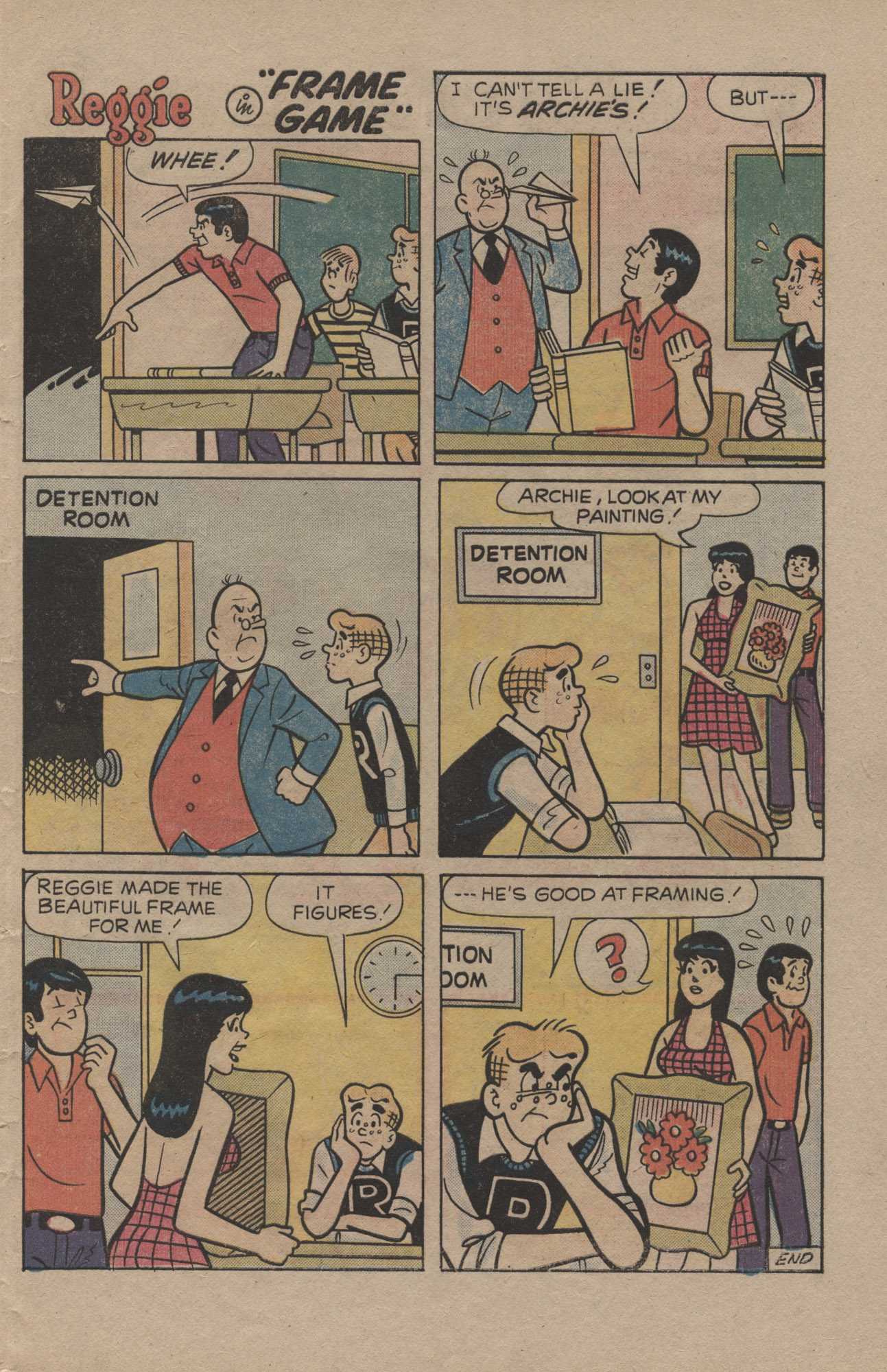 Read online Reggie and Me (1966) comic -  Issue #86 - 27