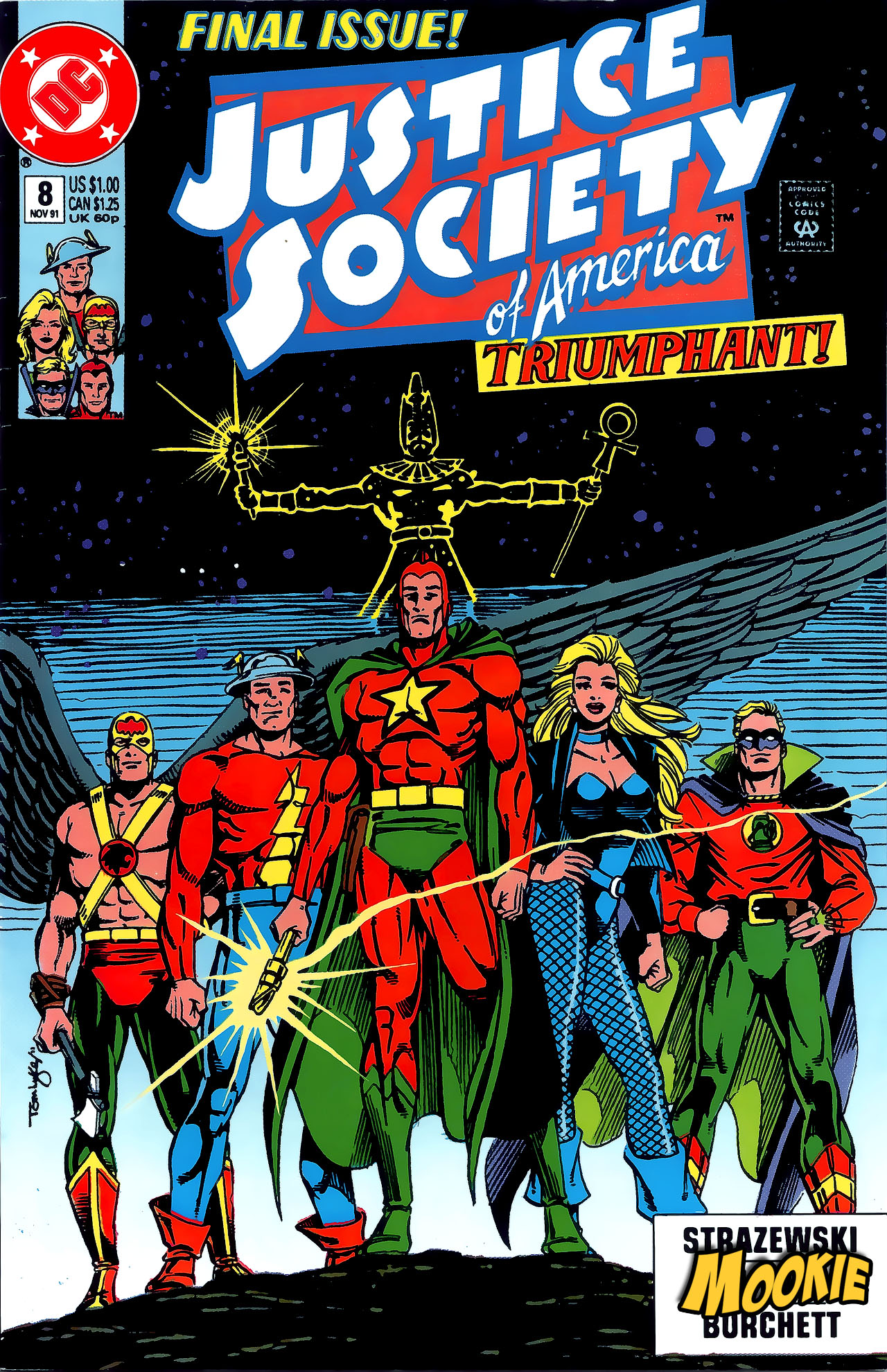 Read online Justice Society of America (1991) comic -  Issue #8 - 1