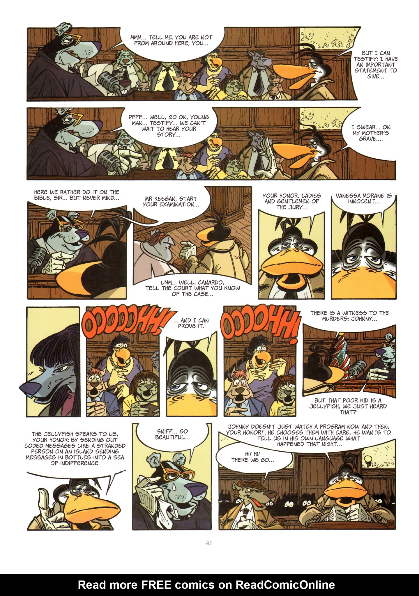 Read online Une enquête de l'inspecteur Canardo comic -  Issue #12 - 42