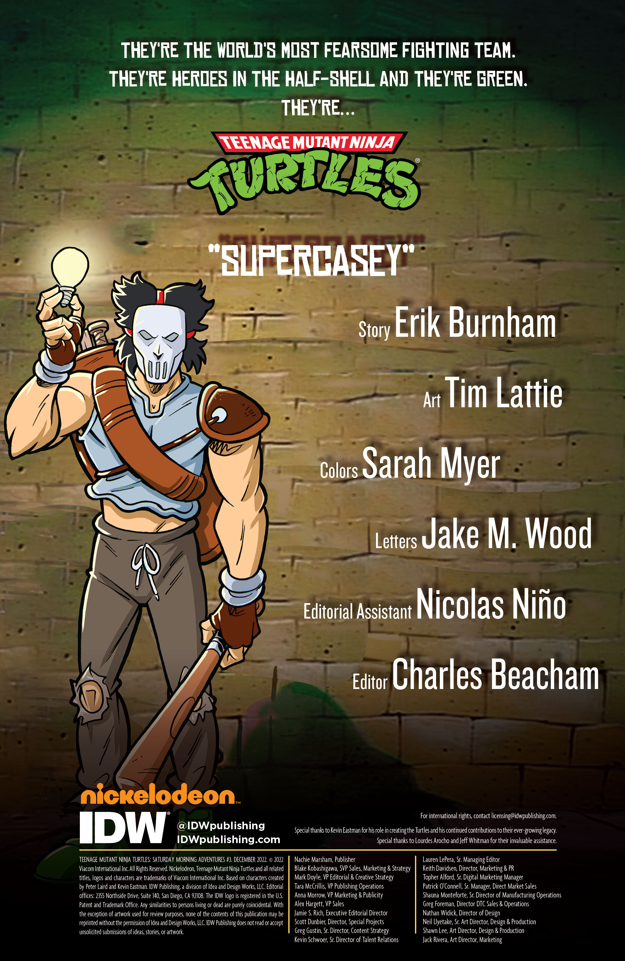 Read online Teenage Mutant Ninja Turtles: Saturday Morning Adventures comic -  Issue #3 - 2
