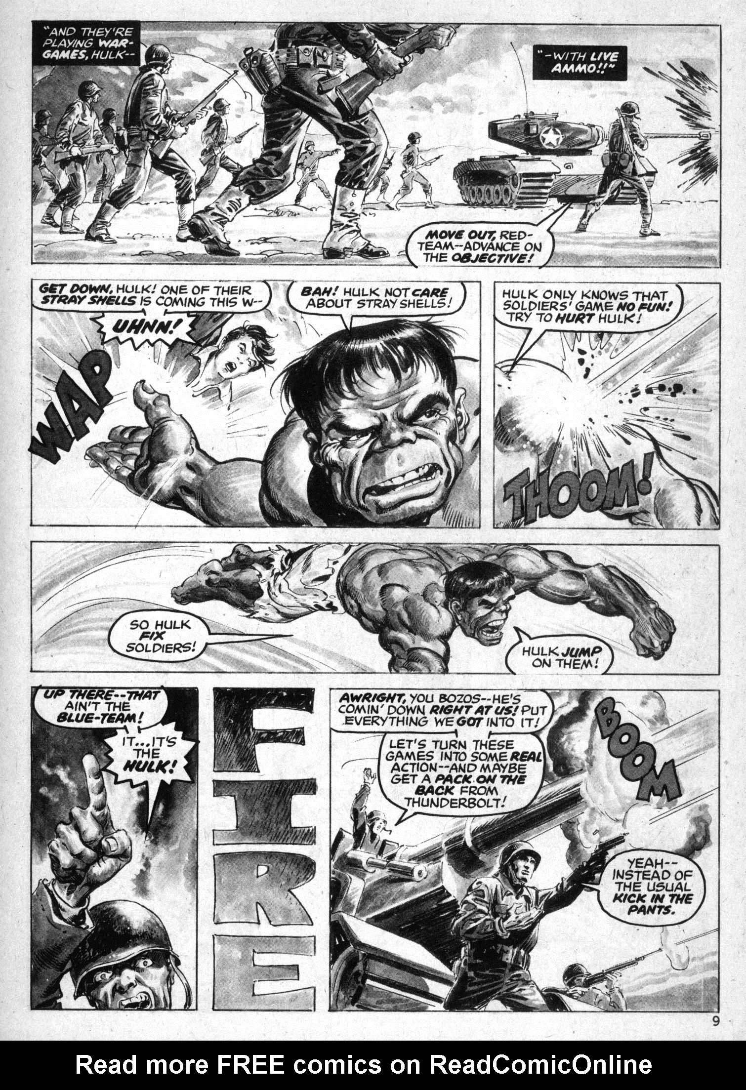 Read online The Rampaging Hulk comic -  Issue #1 - 9
