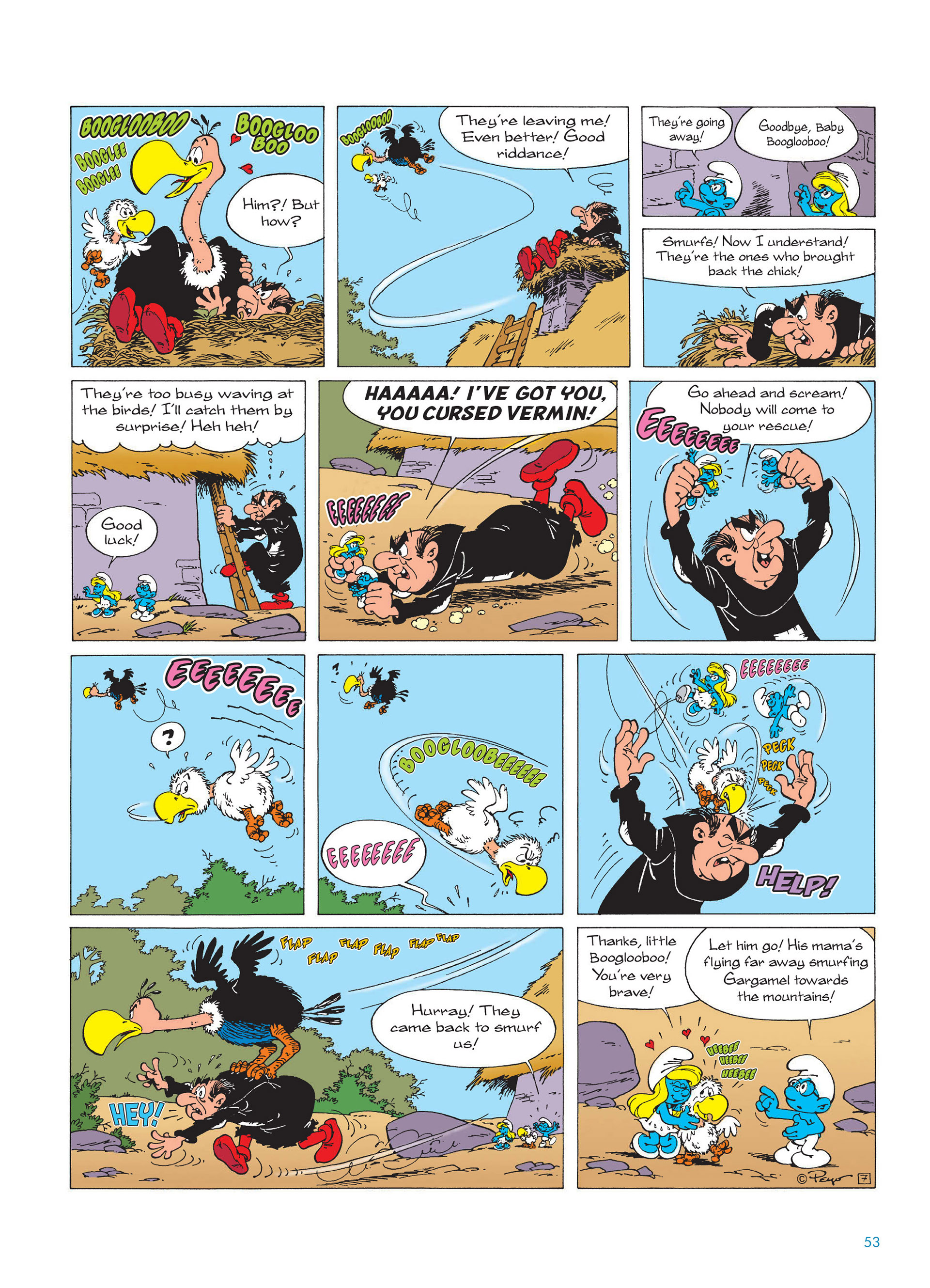 Read online The Smurfs comic -  Issue #15 - 54