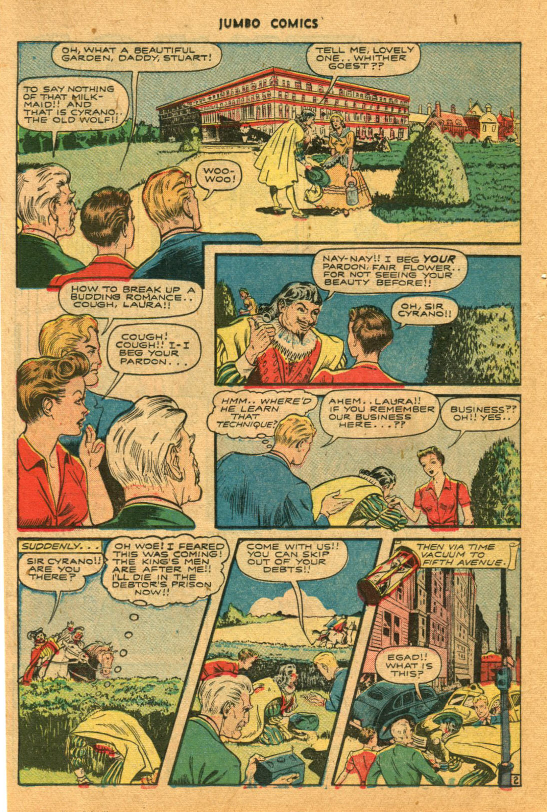 Read online Jumbo Comics comic -  Issue #75 - 38