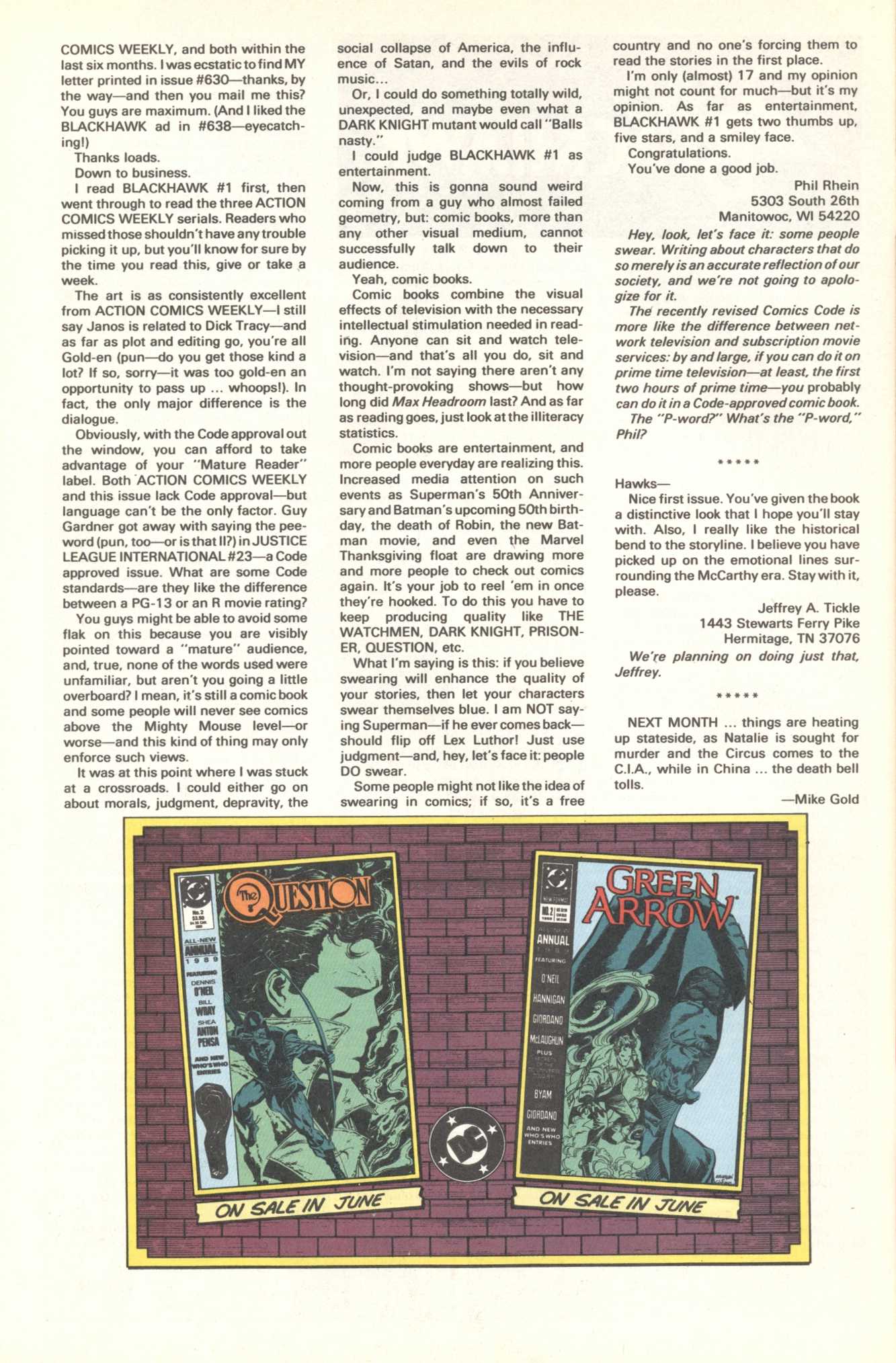 Blackhawk (1989) Issue #4 #5 - English 32