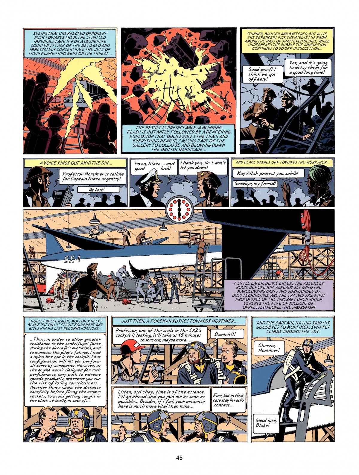 Read online Blake & Mortimer comic -  Issue #17 - 45