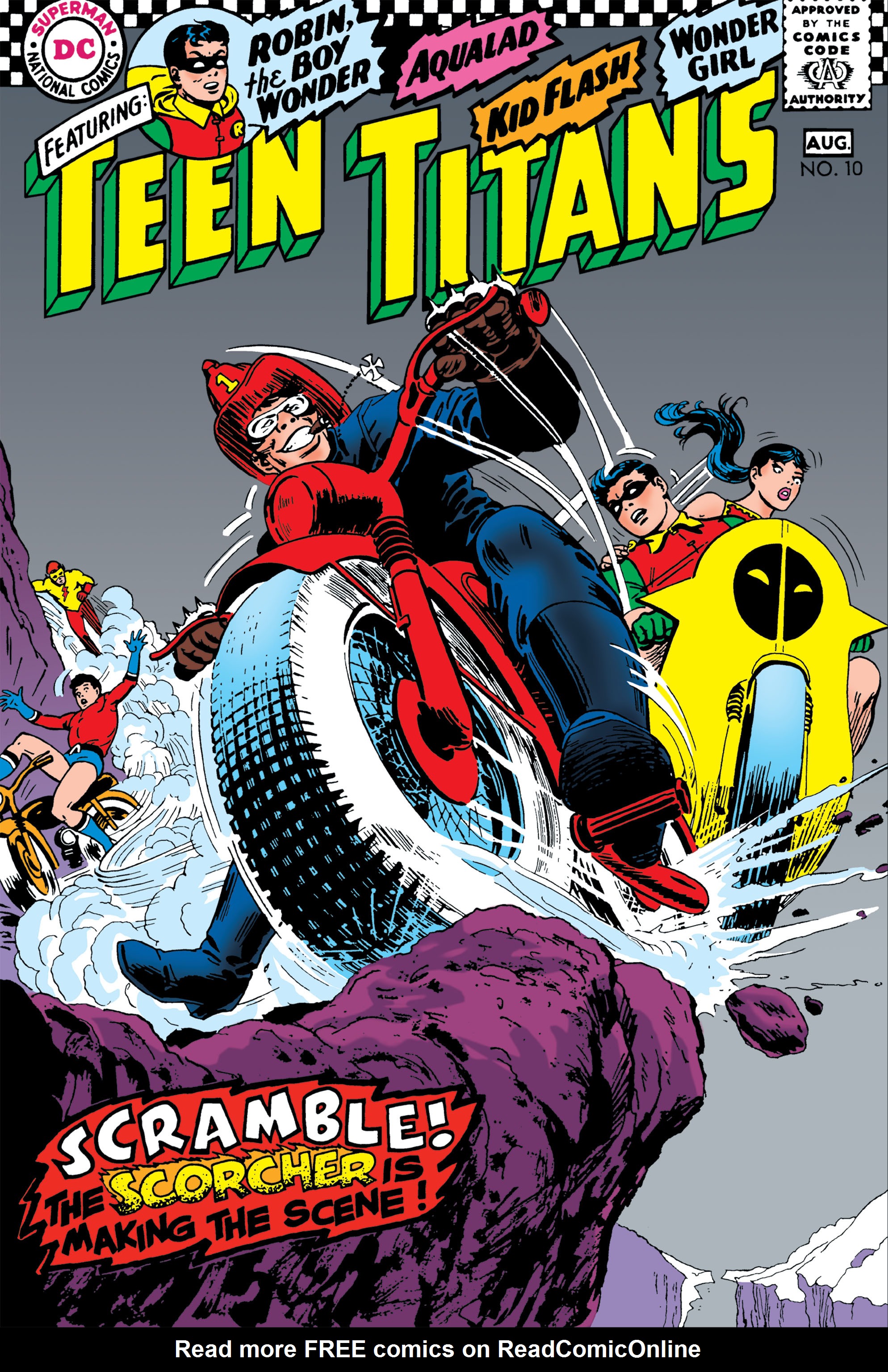 Read online Teen Titans (1966) comic -  Issue #10 - 1