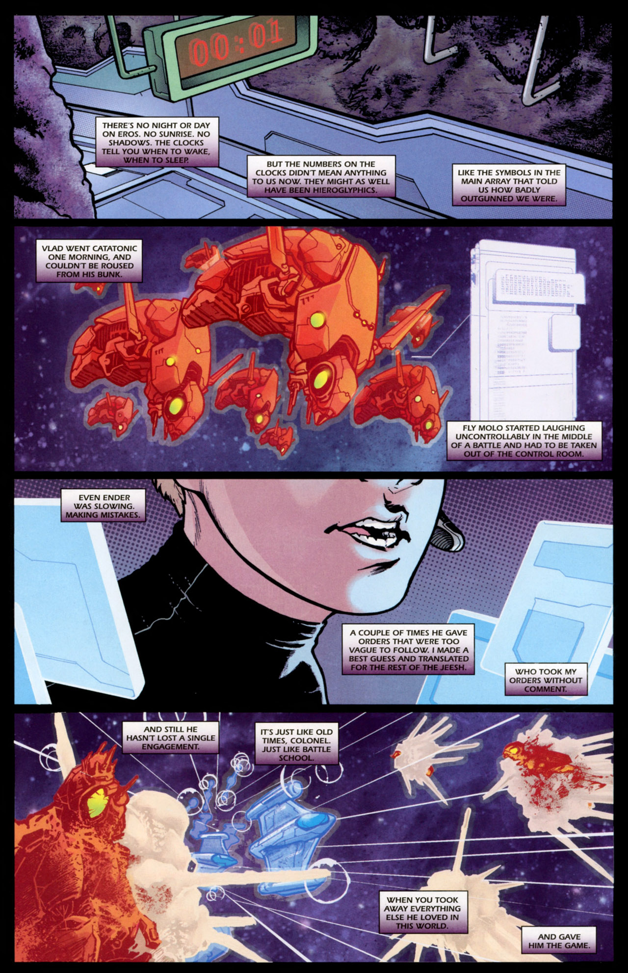 Read online Ender's Shadow: Command School comic -  Issue #5 - 16