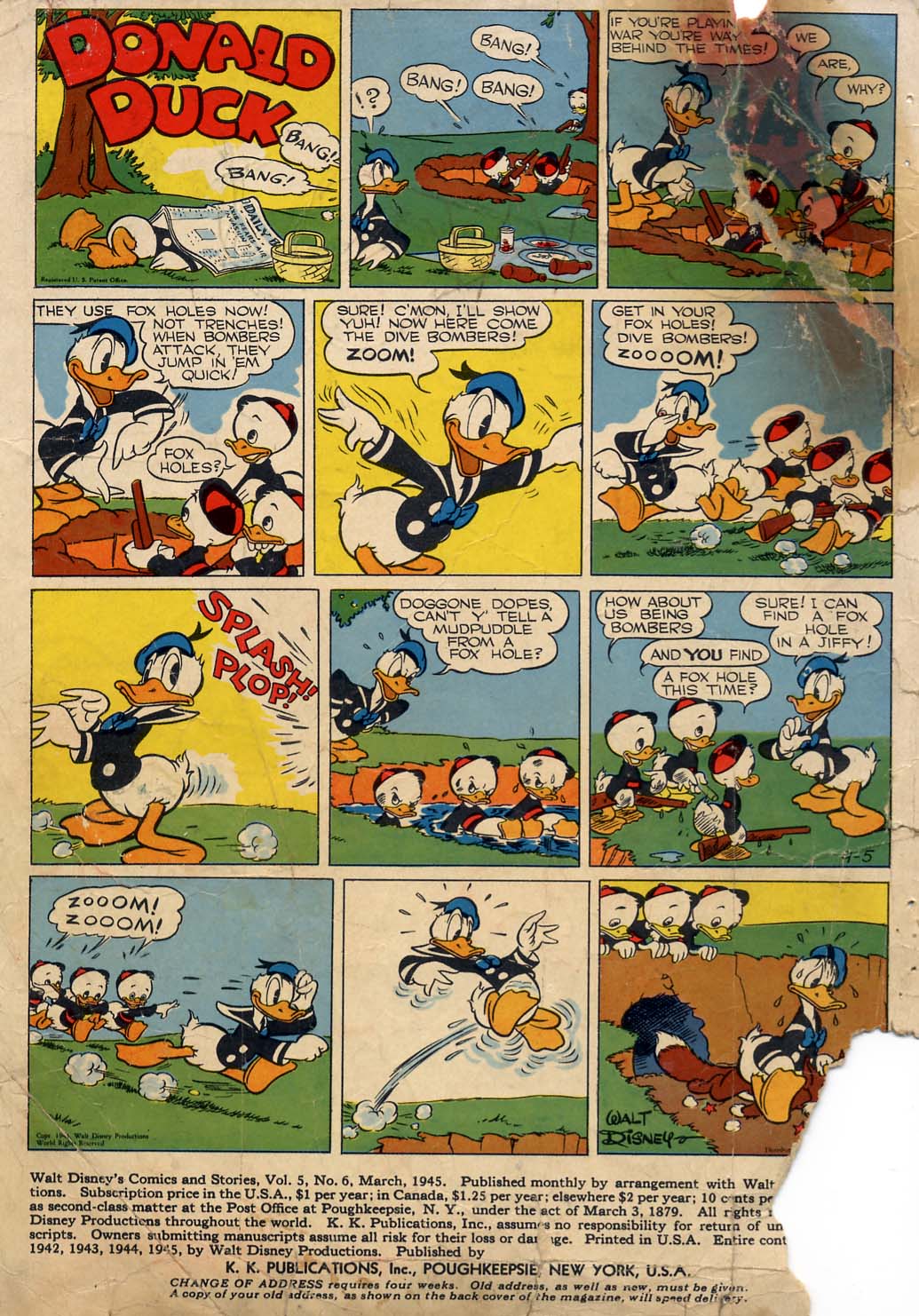 Read online Walt Disney's Comics and Stories comic -  Issue #54 - 2