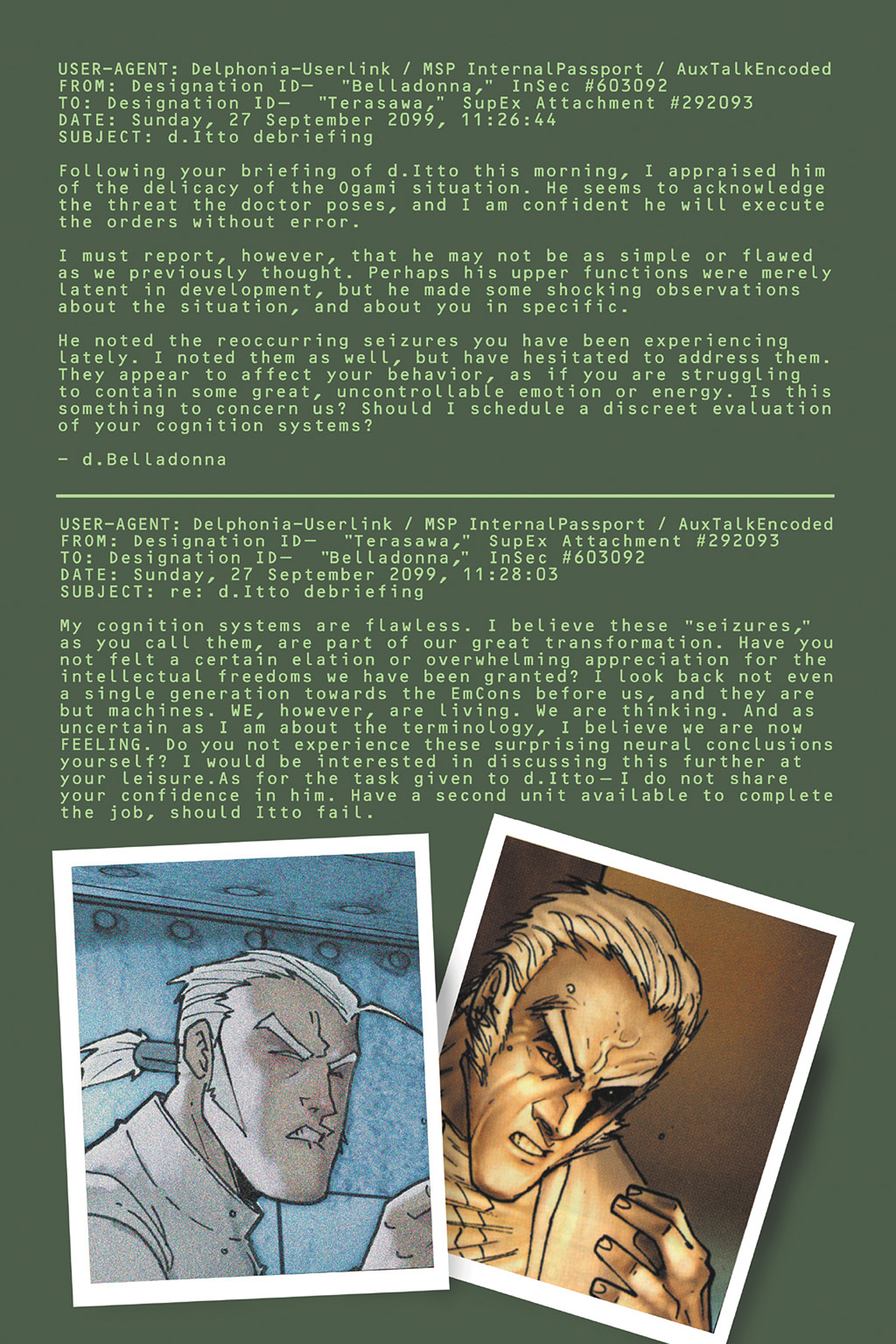 Read online Lone Wolf 2100 comic -  Issue # TPB 3 - 18