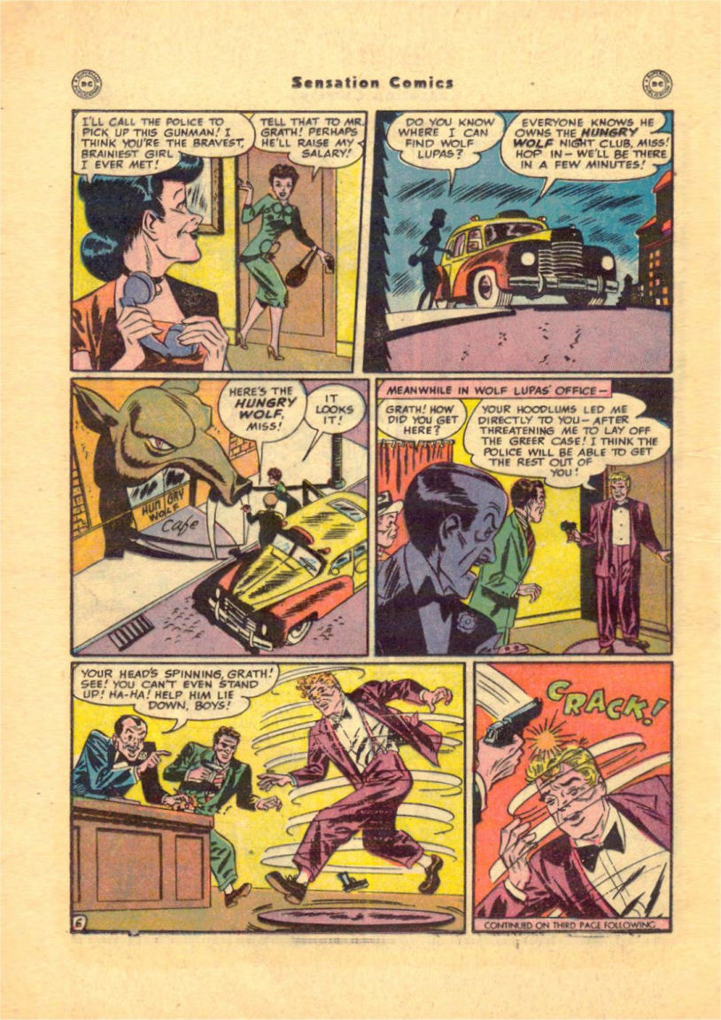 Read online Sensation (Mystery) Comics comic -  Issue #84 - 22