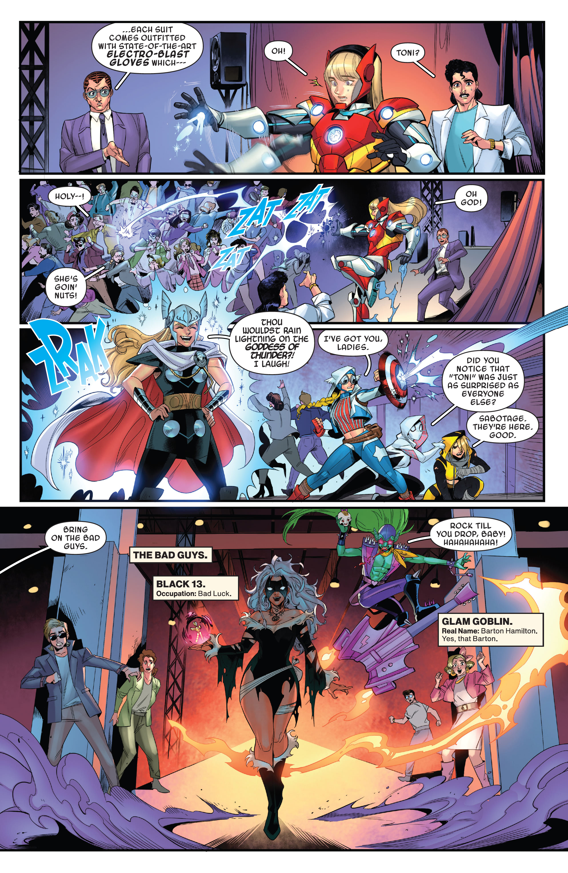 Read online Spider-Gwen: Gwenverse comic -  Issue #3 - 12