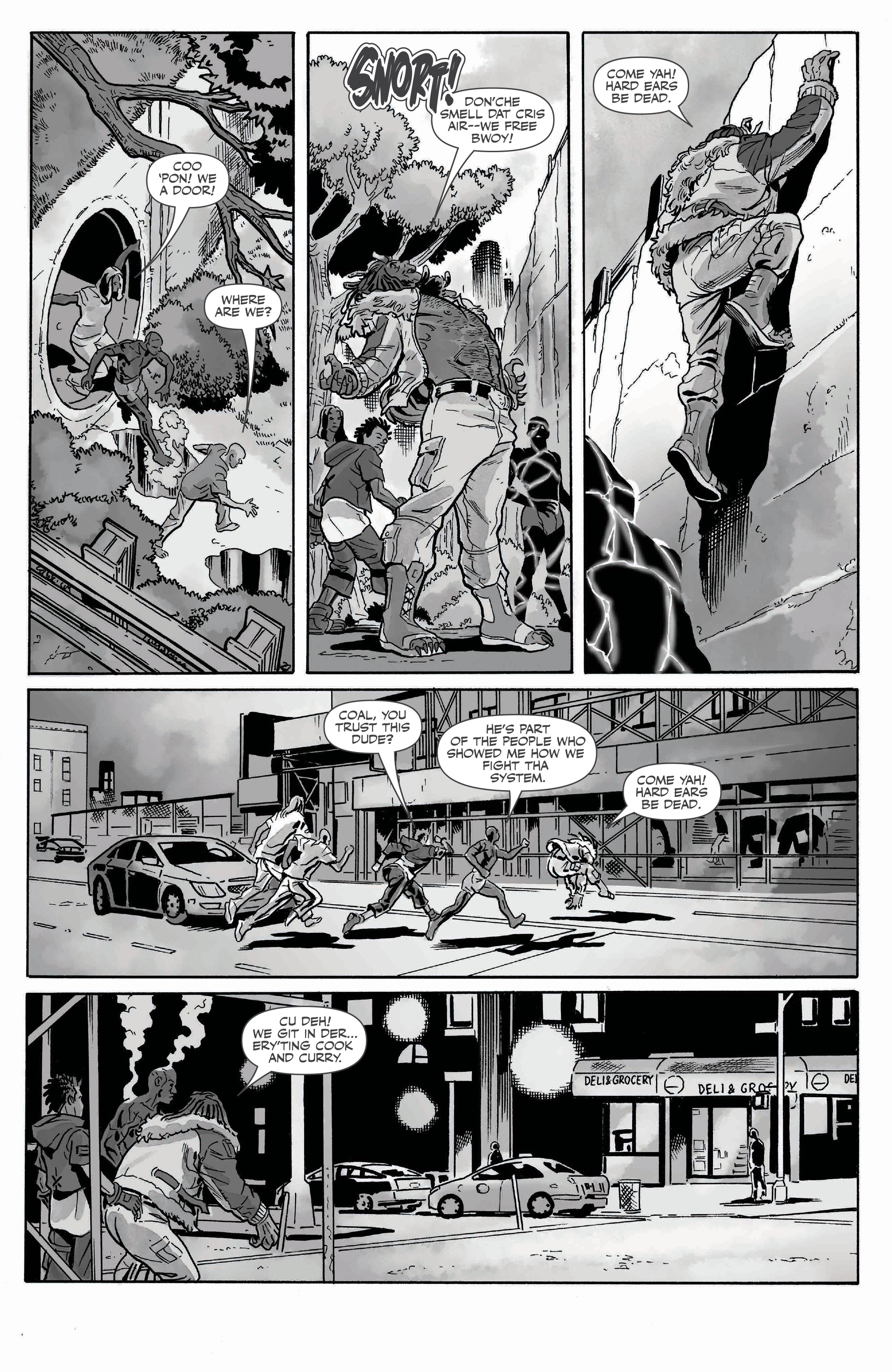 Read online Black comic -  Issue #4 - 15