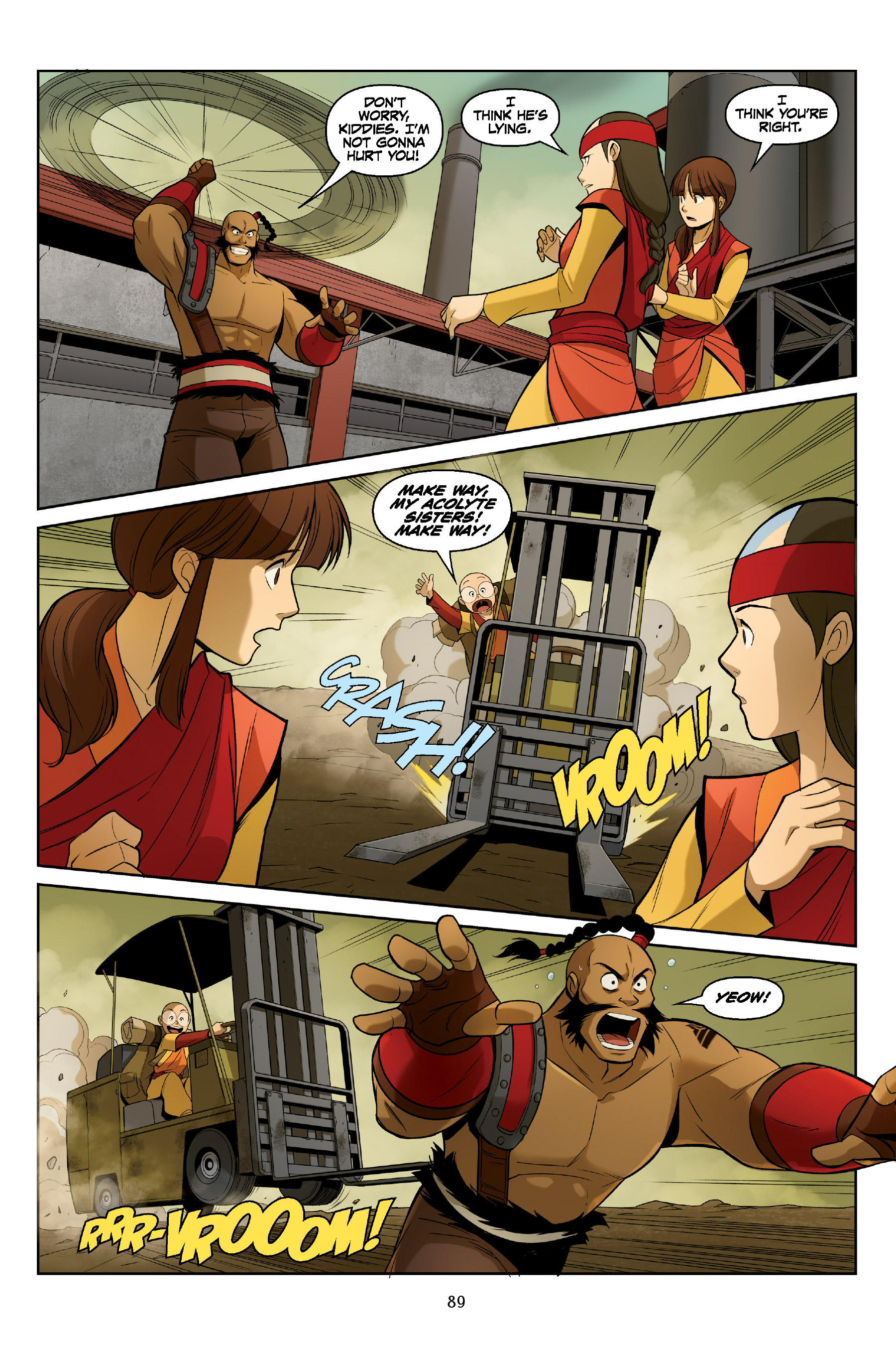 Read online Nickelodeon Avatar: The Last Airbender - The Rift comic -  Issue # _Omnibus (Part 1) - 89