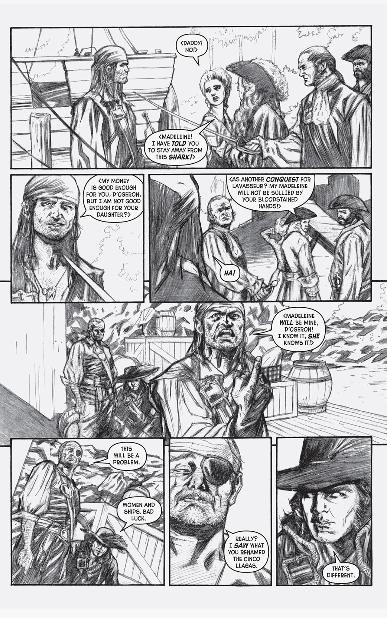 Read online Captain Blood: Odyssey comic -  Issue #2 - 17