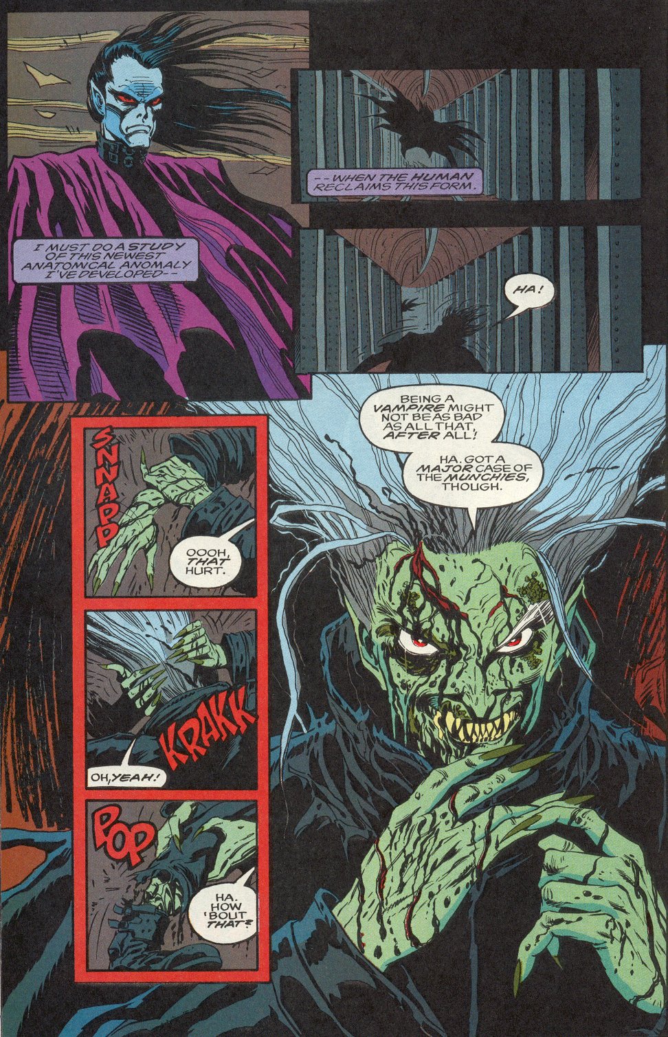 Read online Morbius: The Living Vampire (1992) comic -  Issue #10 - 13
