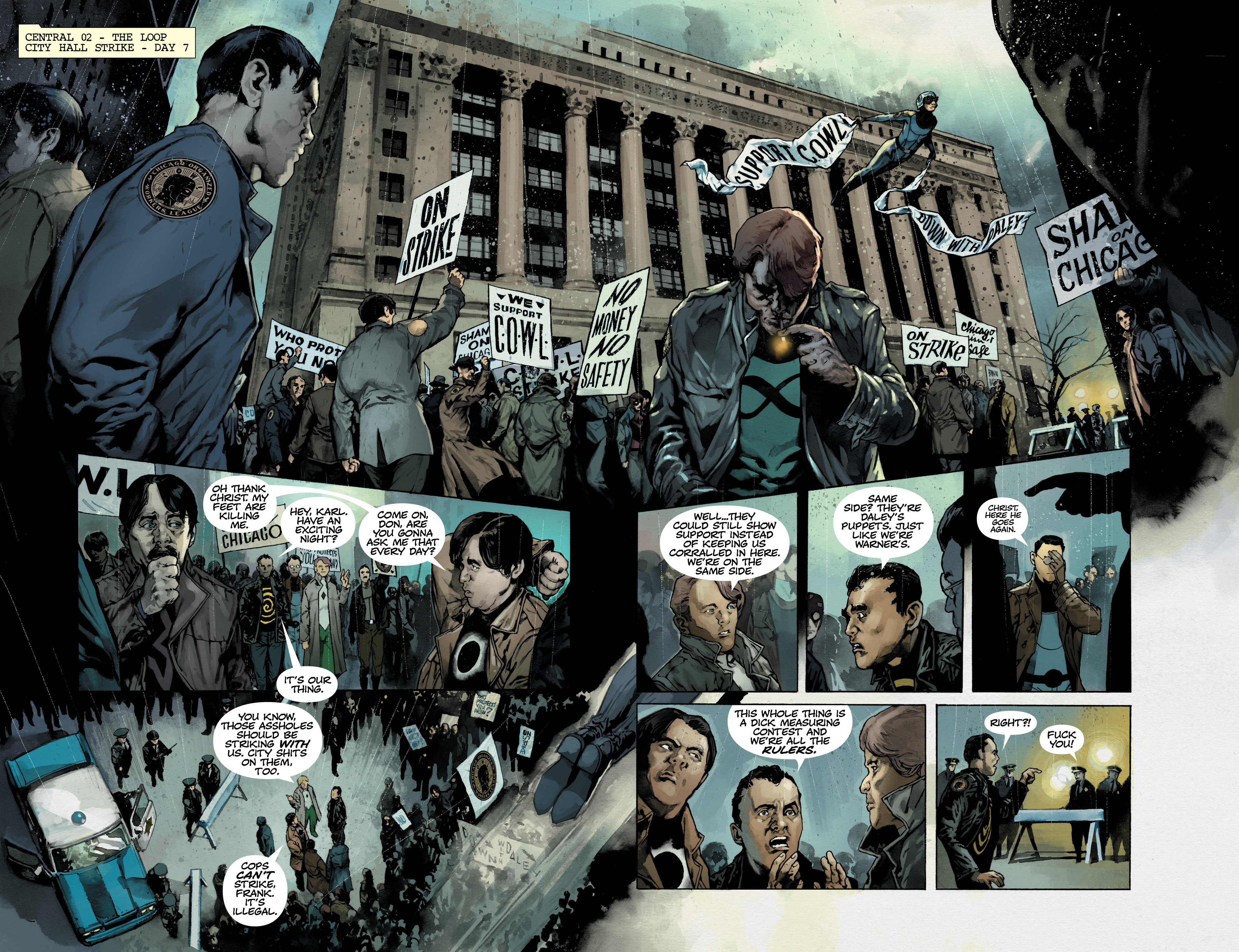 Read online C.O.W.L. comic -  Issue #4 - 7