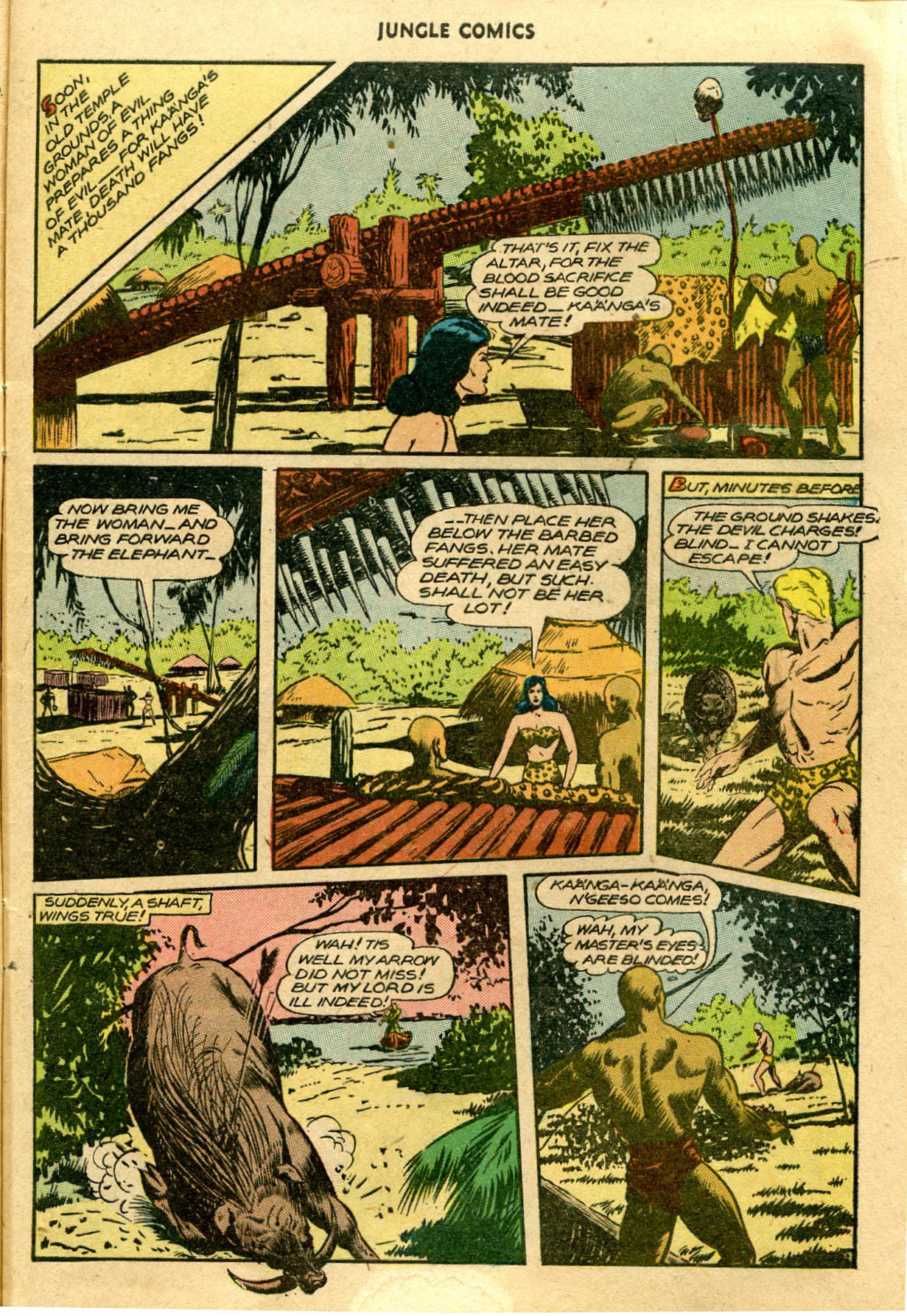 Read online Jungle Comics comic -  Issue #79 - 12