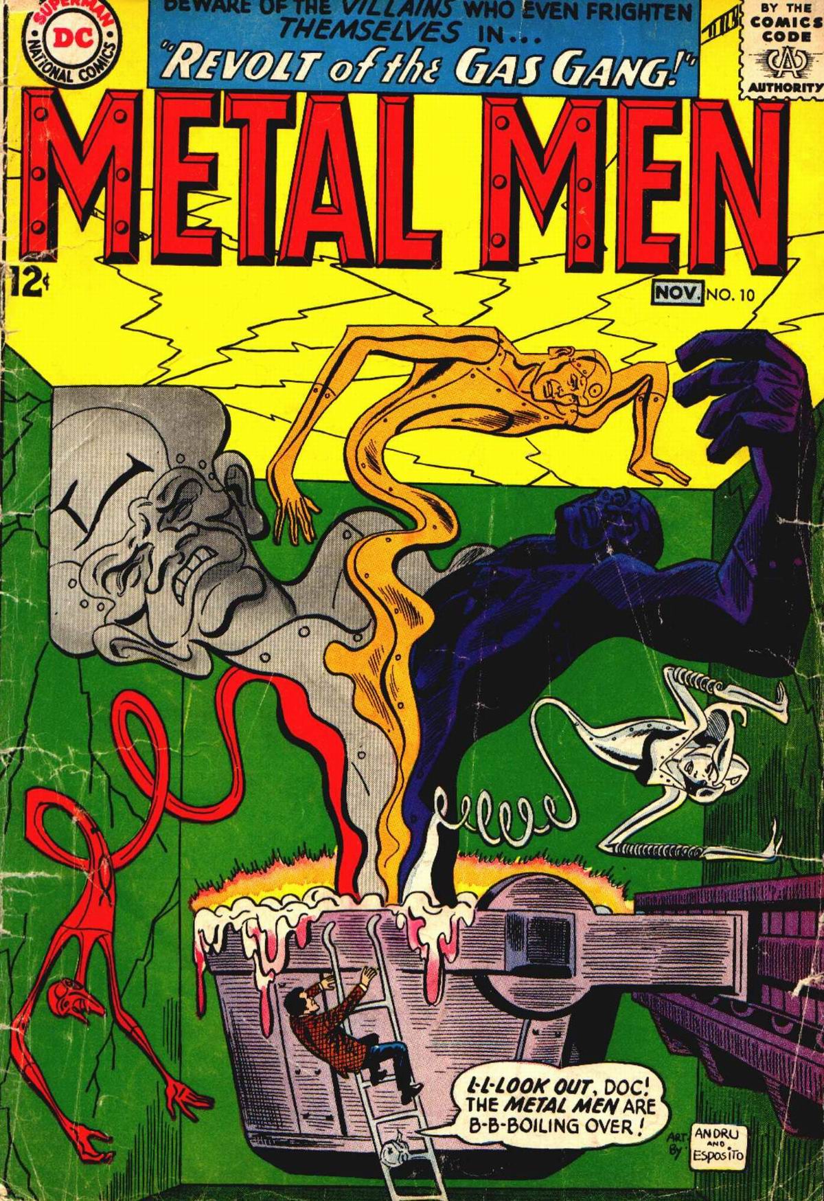 Read online Metal Men (1963) comic -  Issue #10 - 1