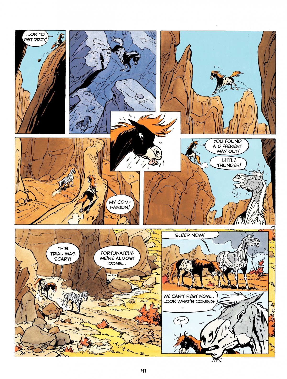 Read online Yakari comic -  Issue #12 - 41