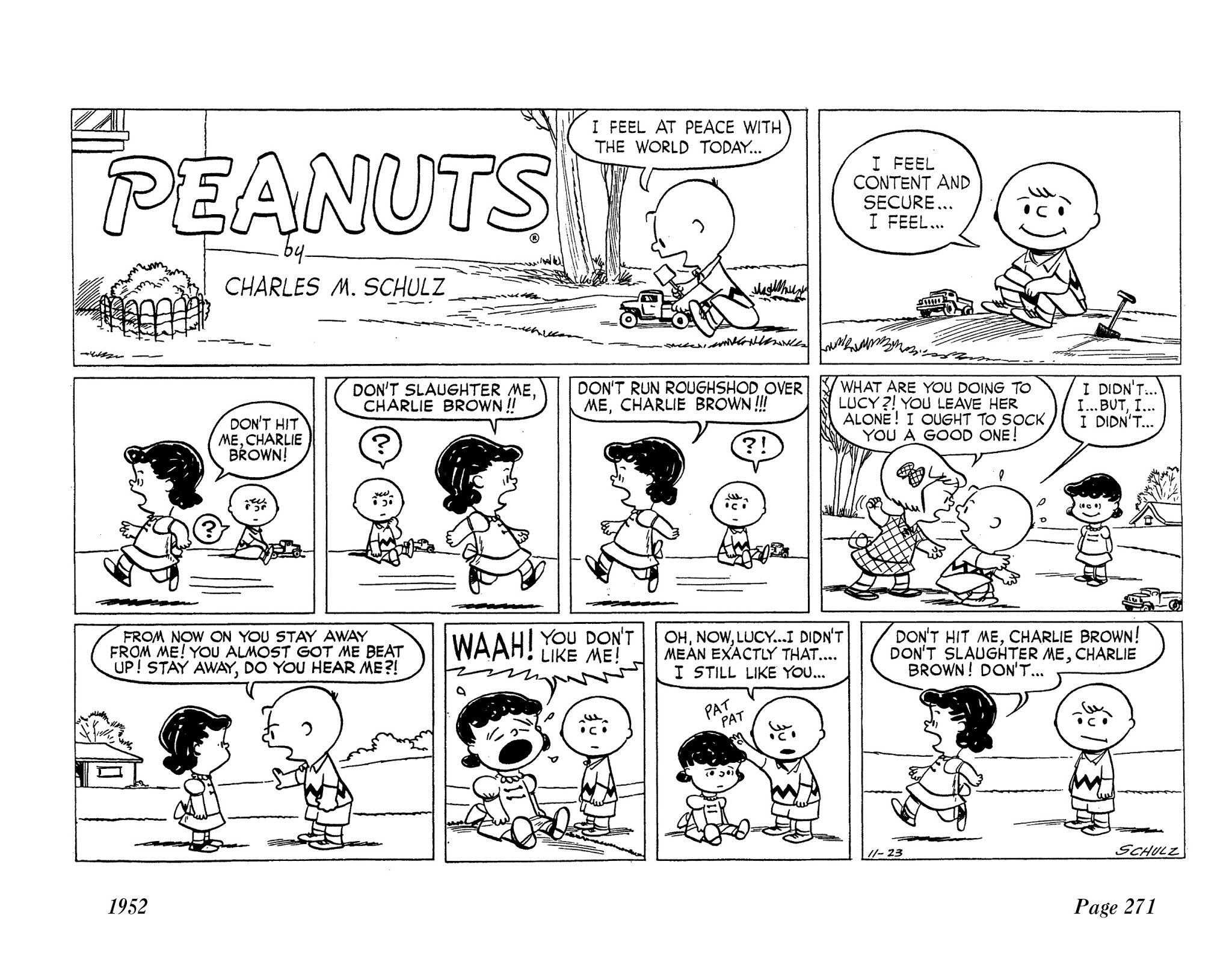 Read online The Complete Peanuts comic -  Issue # TPB 1 - 283